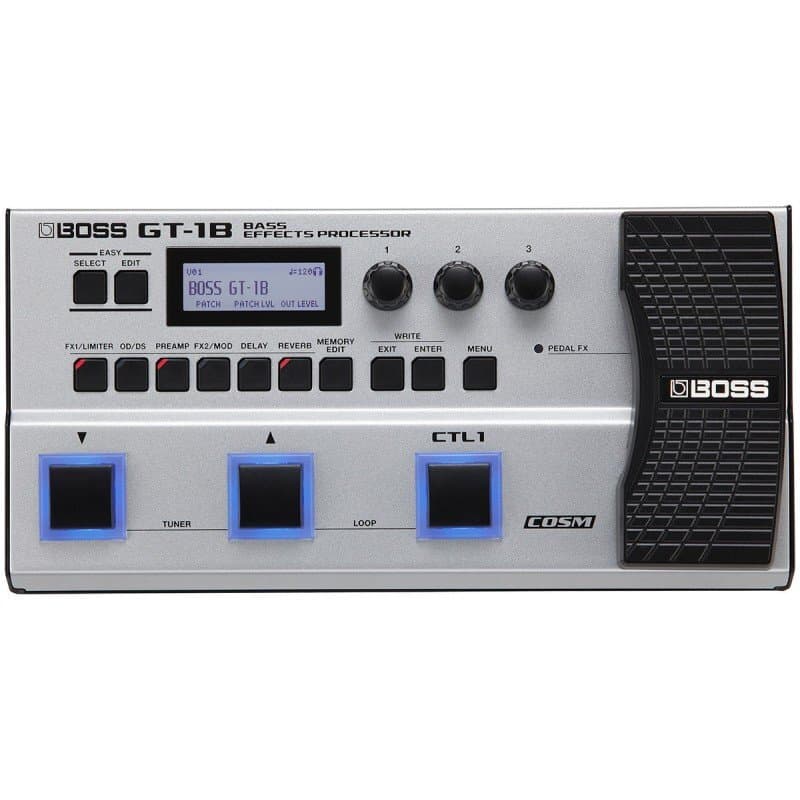 AV multi effets Boss GT1B pour basse