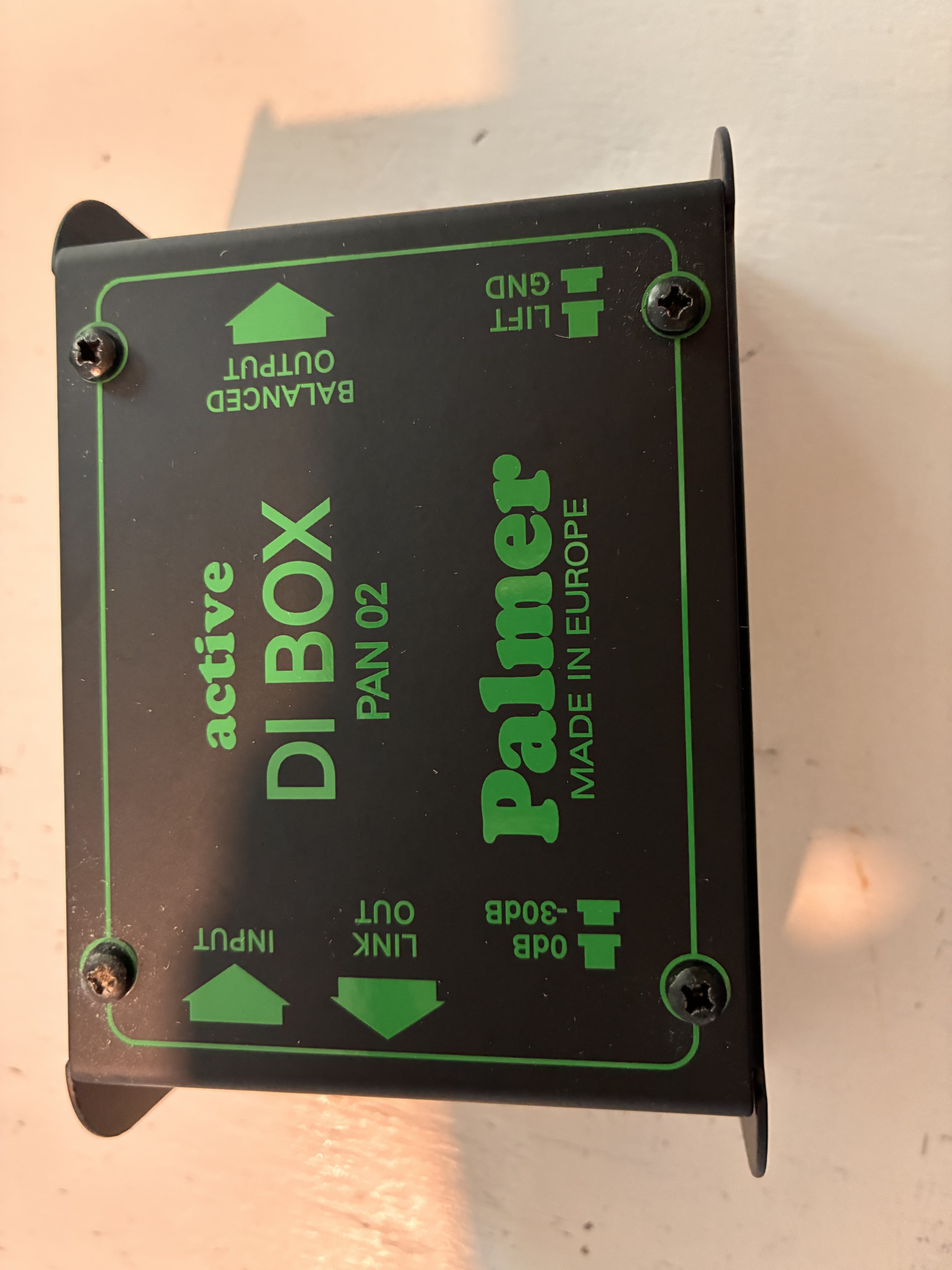 Palmer Boîte de direct active PAN 02