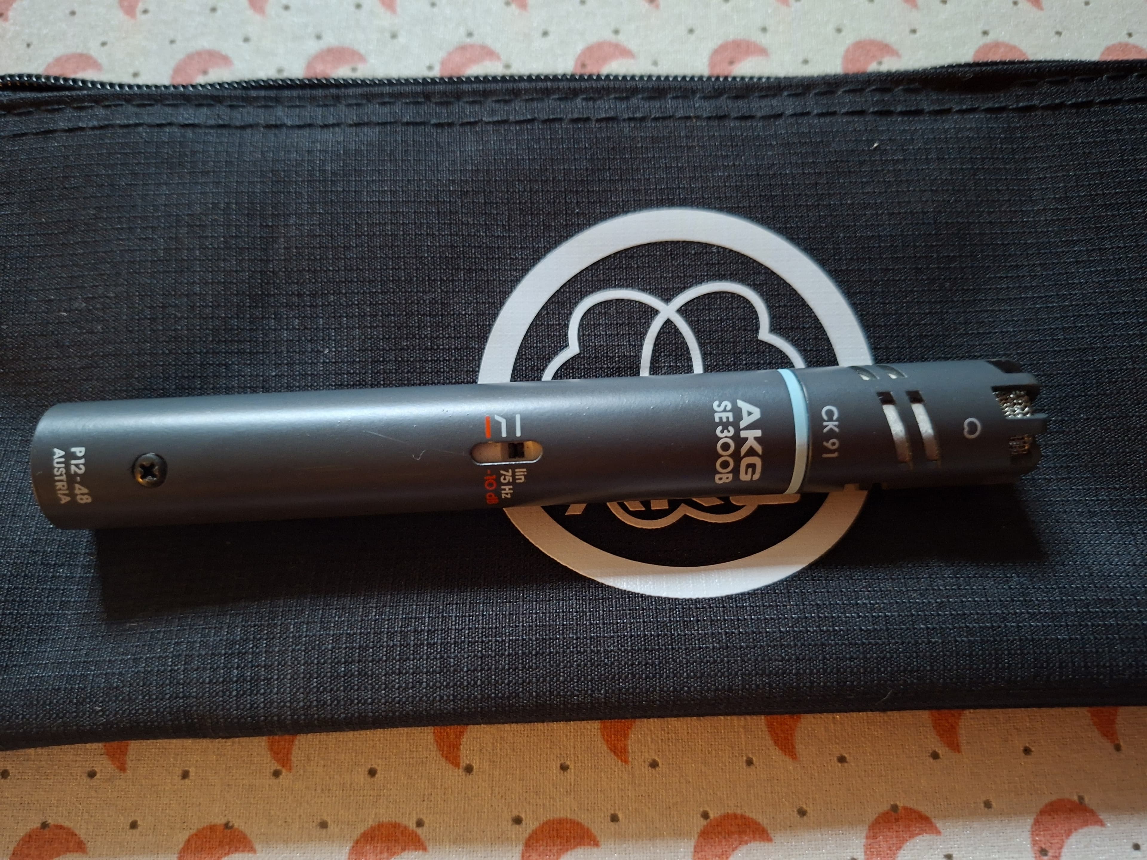 vends microphone AKG SE 300B + CK91