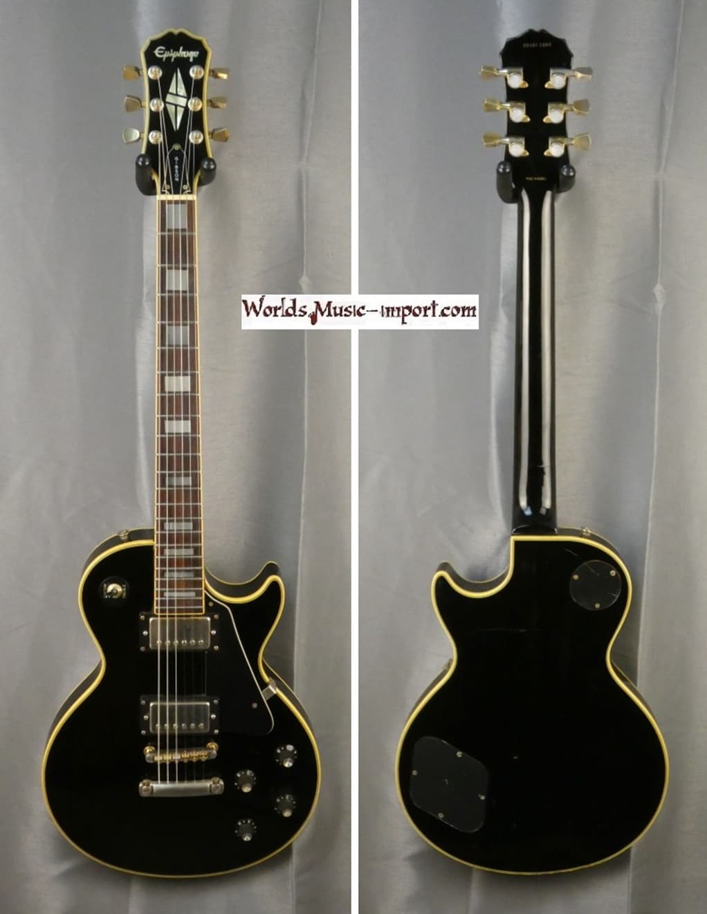 EPIPHONE by GIBSON Les Paul Custom Black 1994 Korea import japon