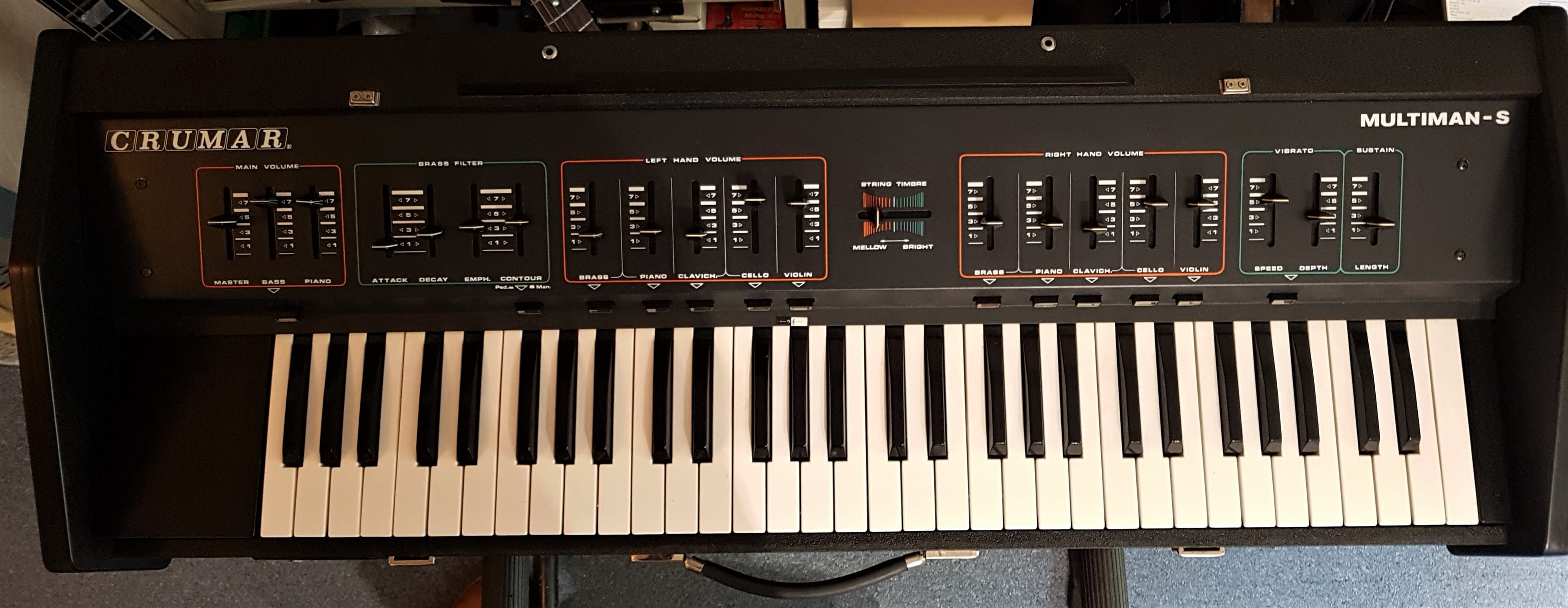 Vends Clavier Crumar Multiman-S