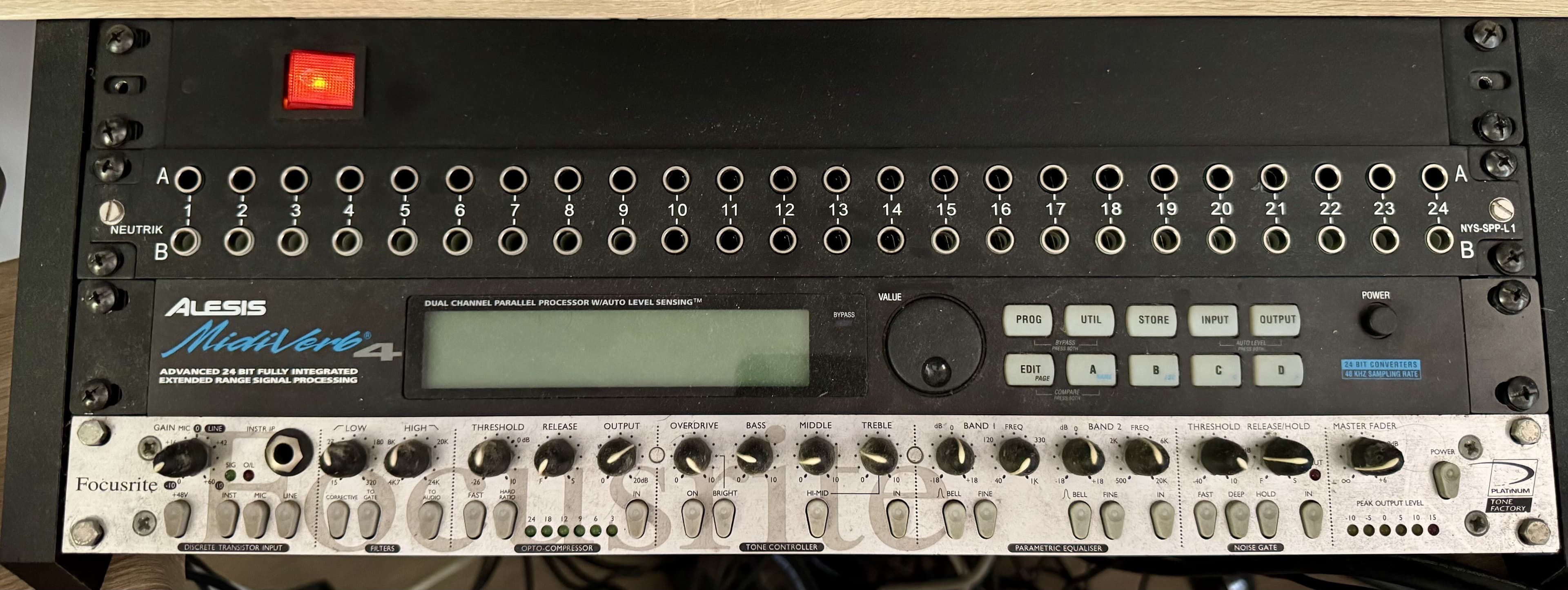 Vends Focusrite ToneFactory Platinium