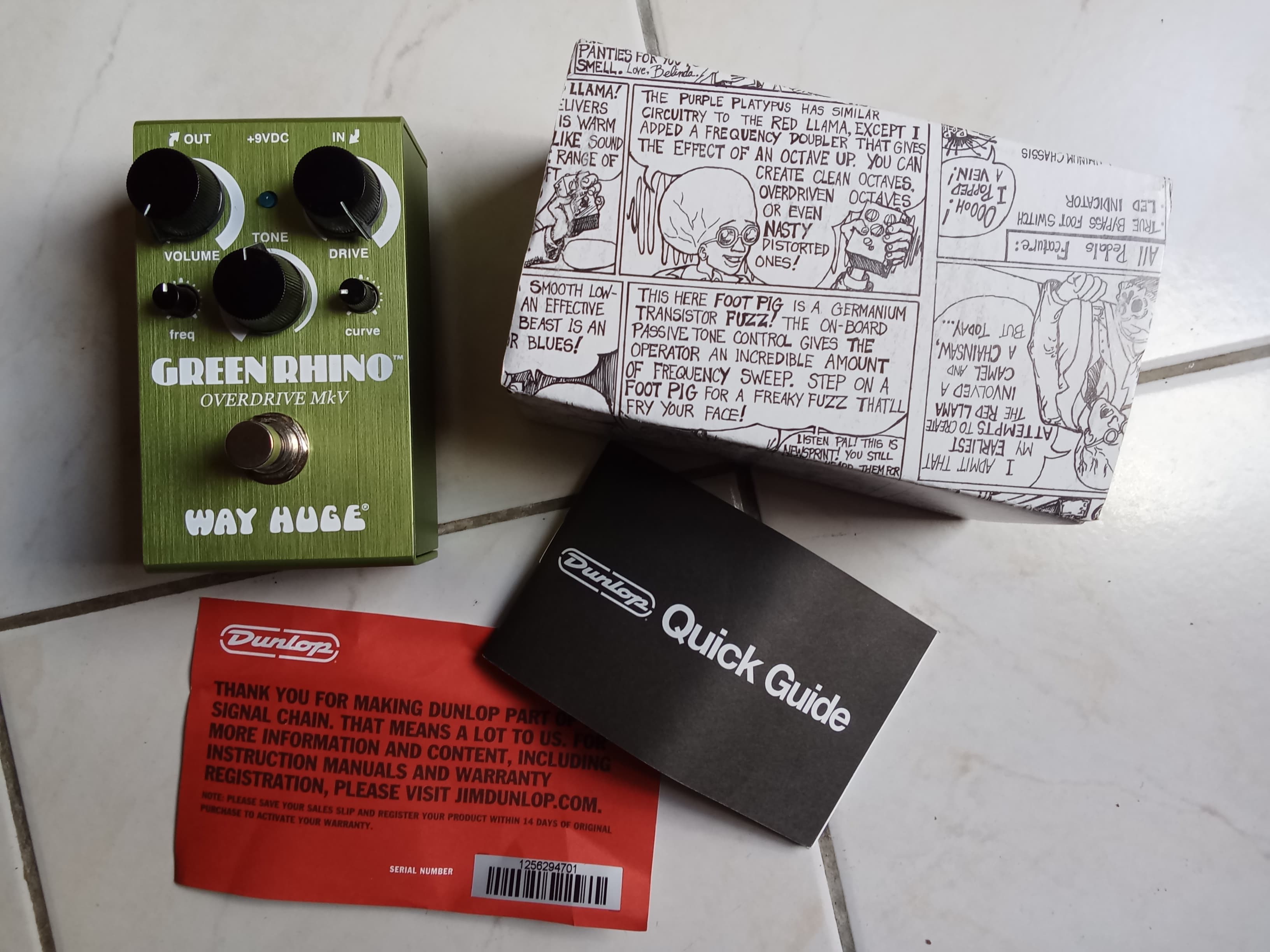 Overdrive Grenn Rhino Mkv