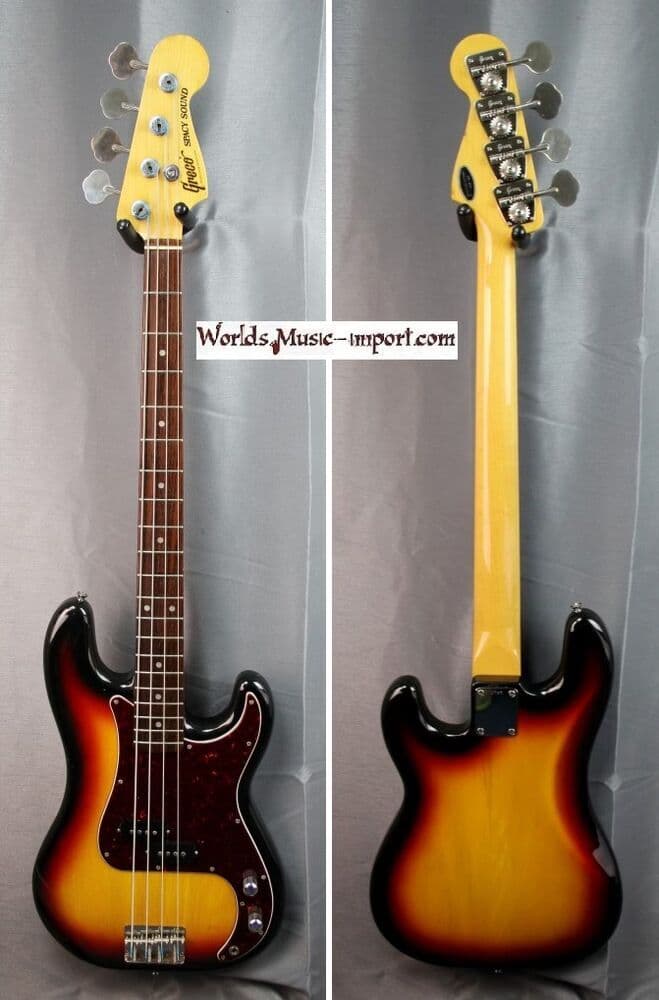 GRECO Precision Bass PB-450 Sunburst 1980 Spacy S.Japon