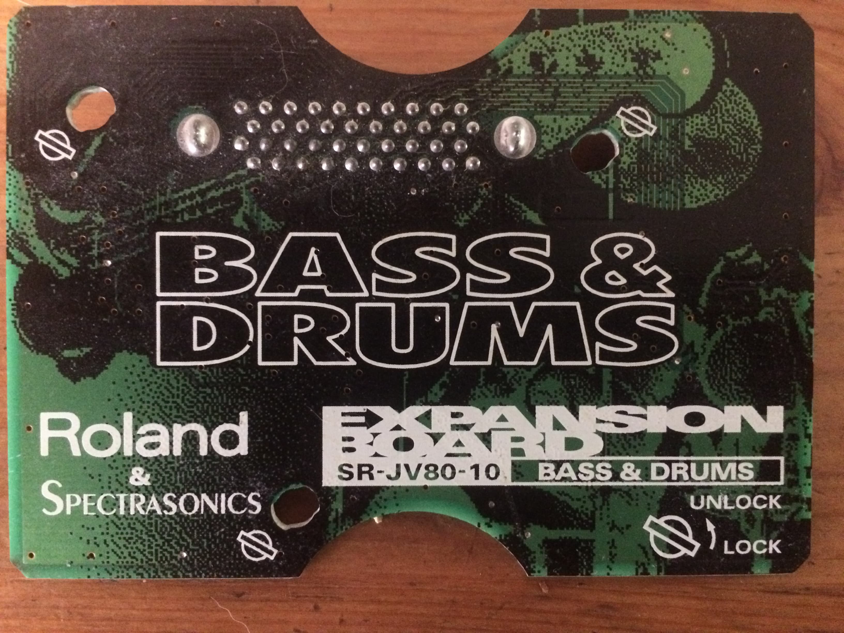 Vends carte d'extensions Roland SR-JV80-10 Bass & Drums