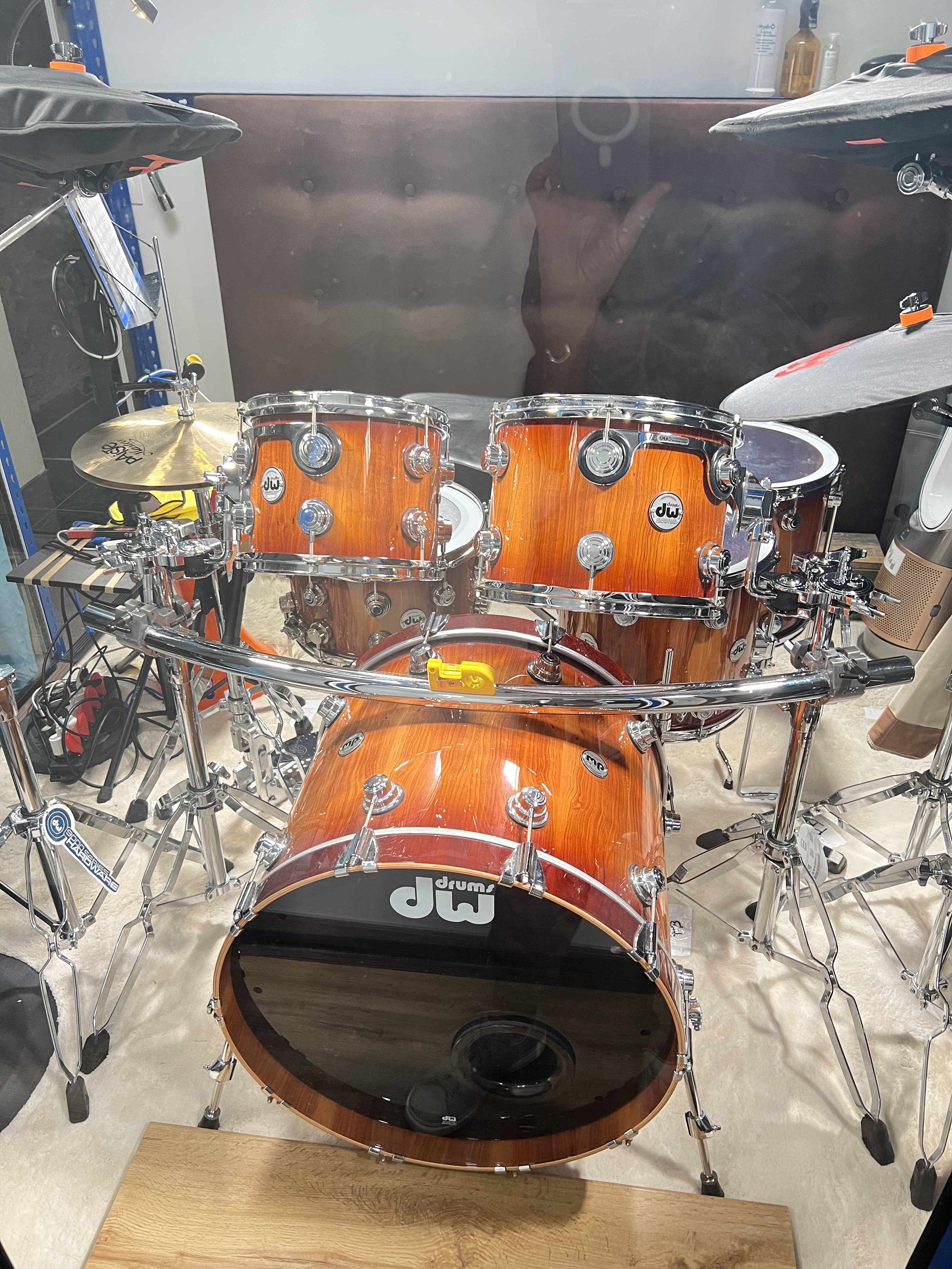 Batterie acoustique DW ALMOND Collector’s - 6 fûts