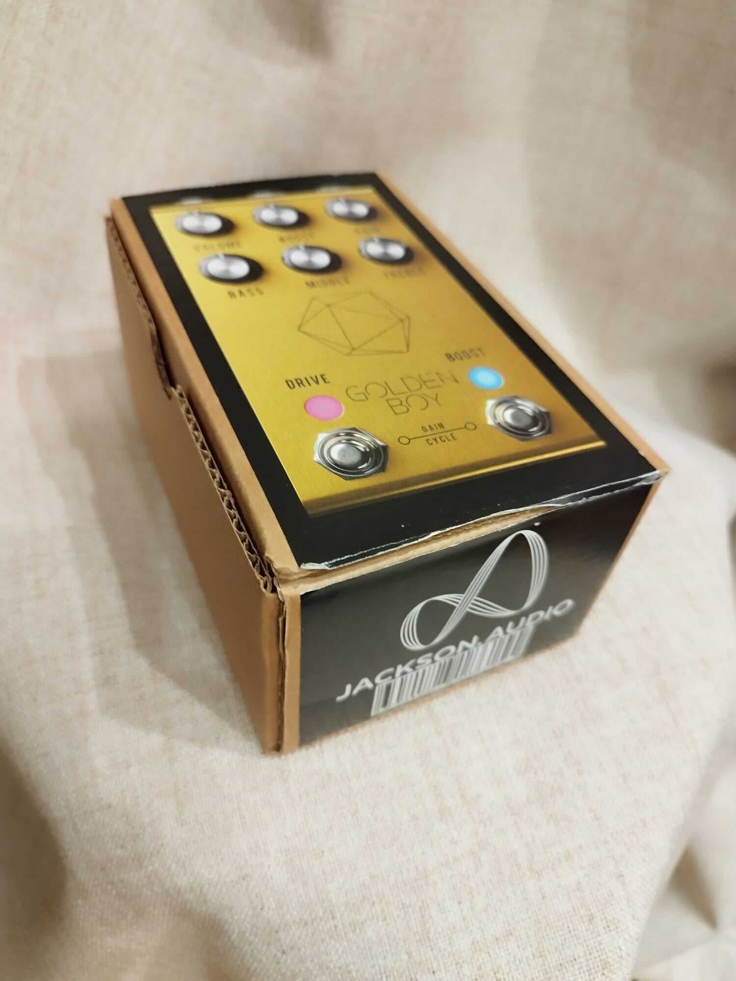 Vends ma pédale d'overdrive GOLDEN BOY de chez JACKSON AUDIO