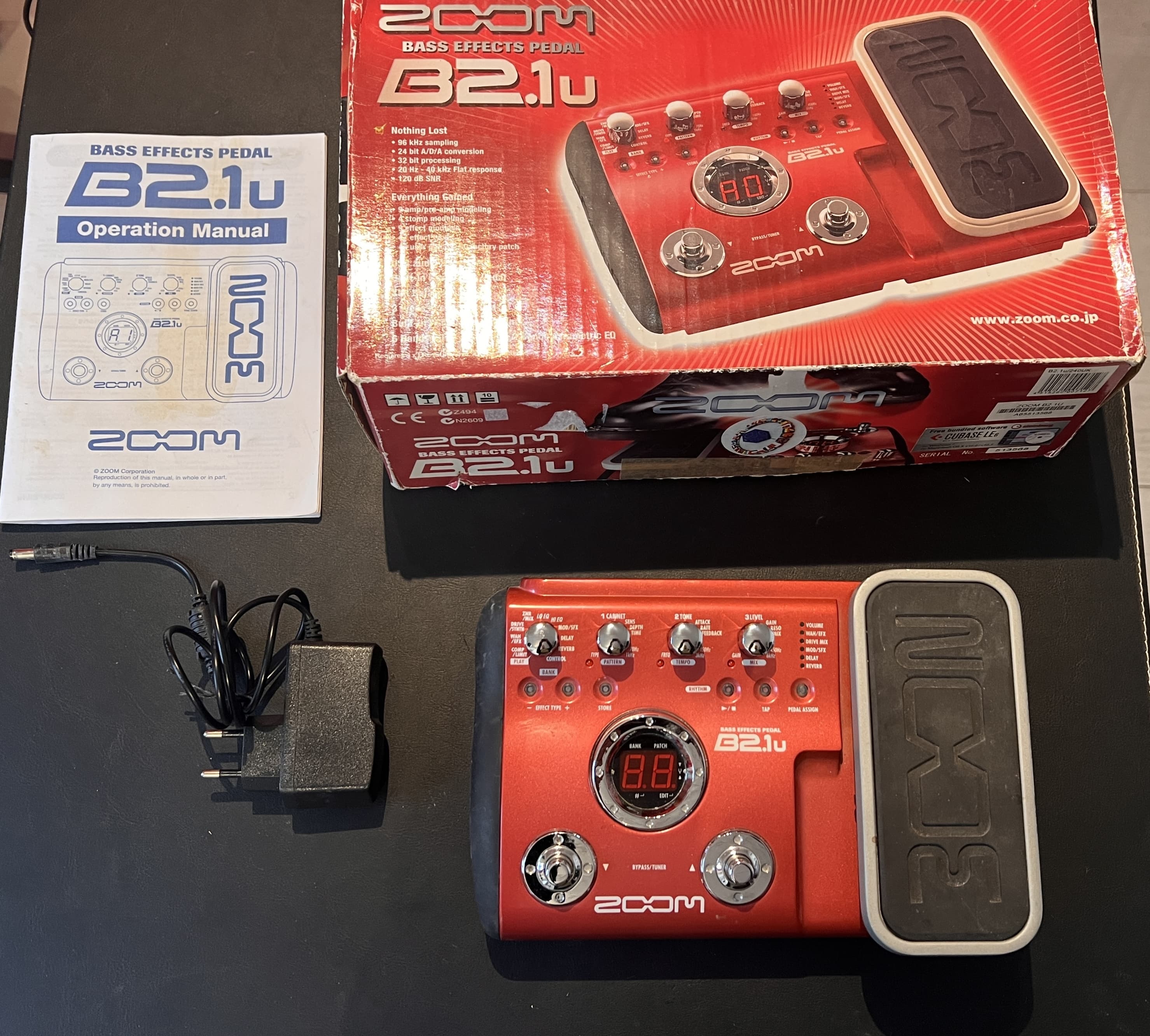 Vds multi effets Zoom B2.1u pour basse
