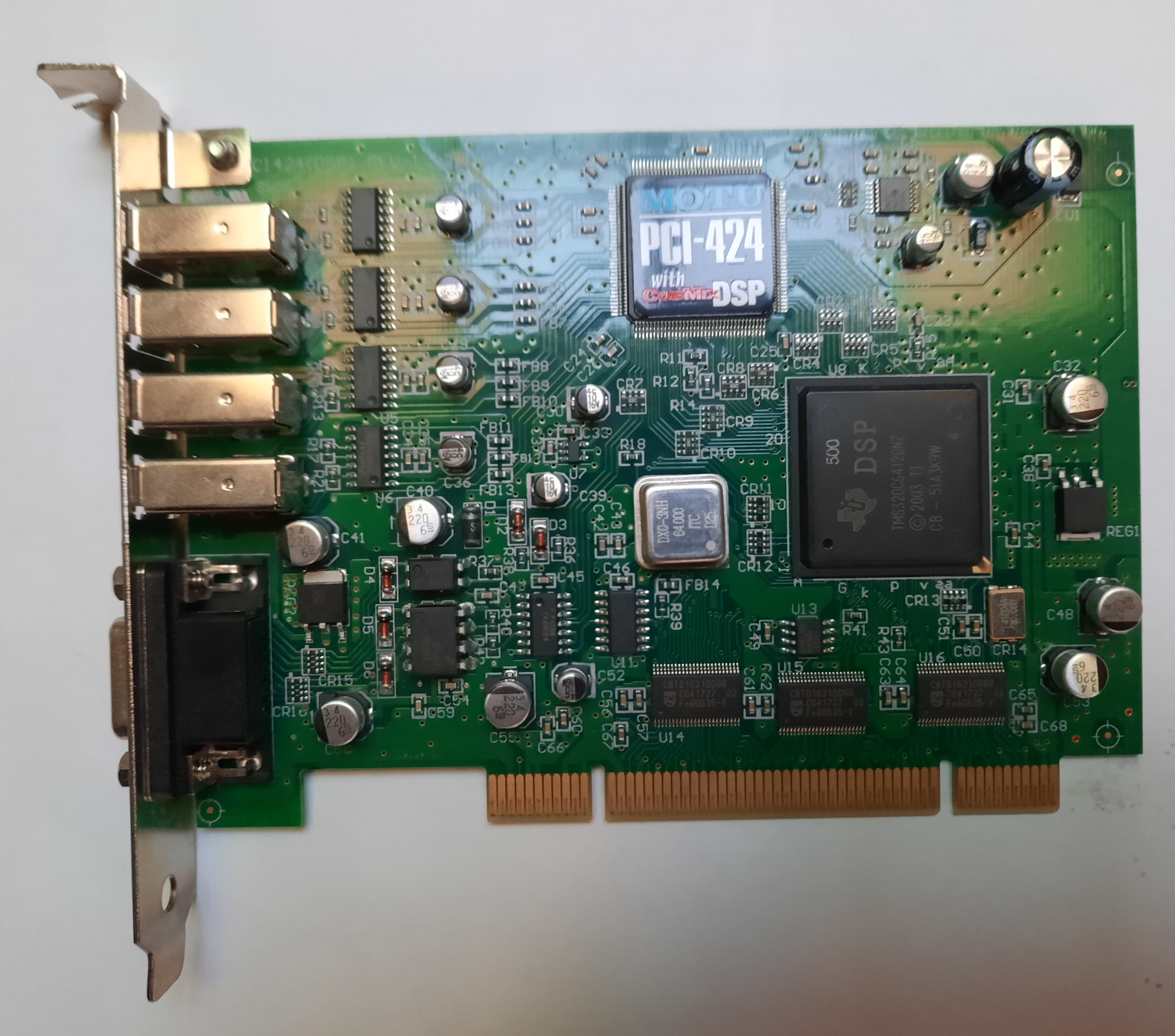 MOTU PCI-424 carte pour interface audio