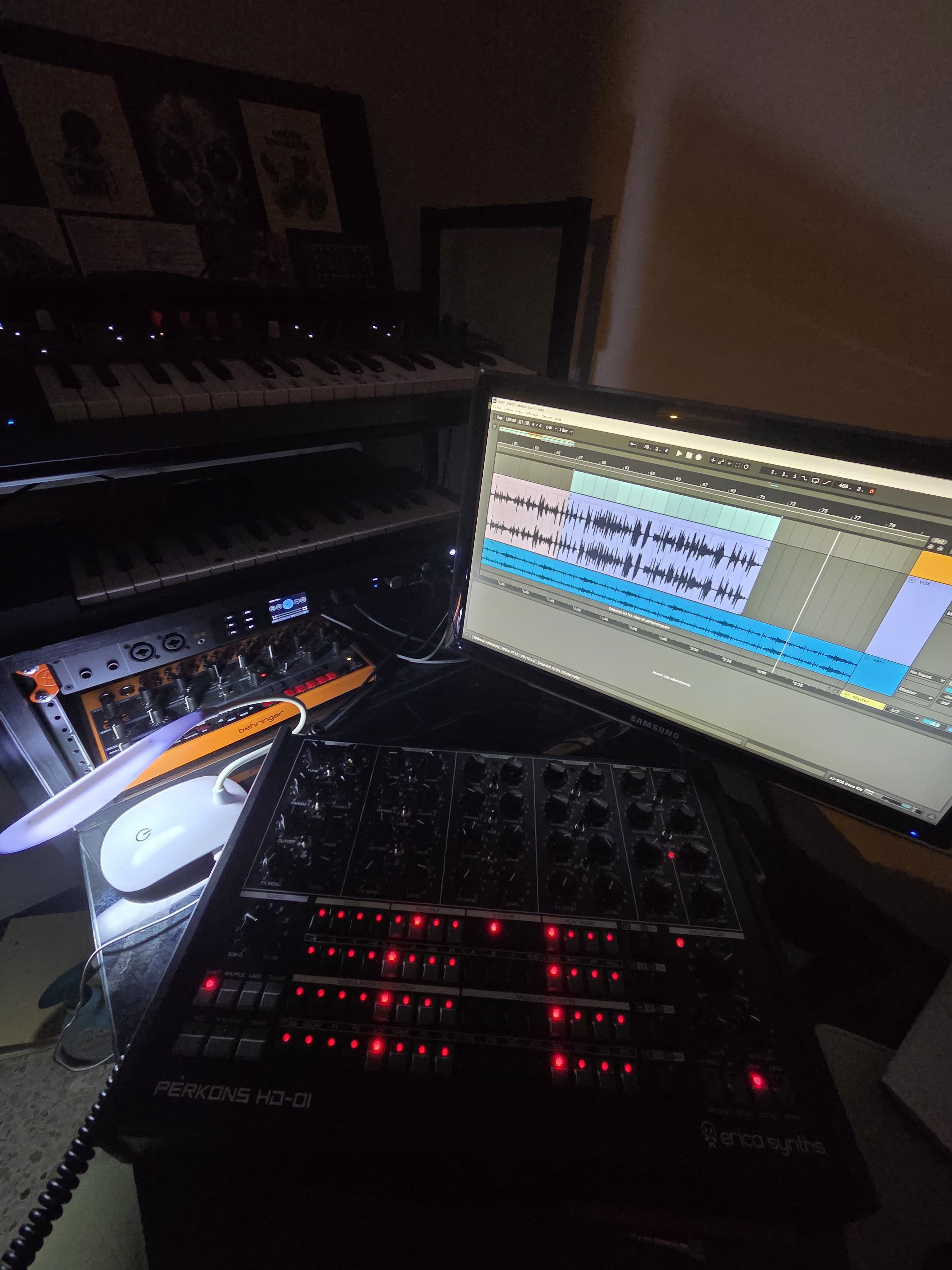 Erica Synths PERKONS HD-01 BLACK – Comme neuf – Vente ou échange