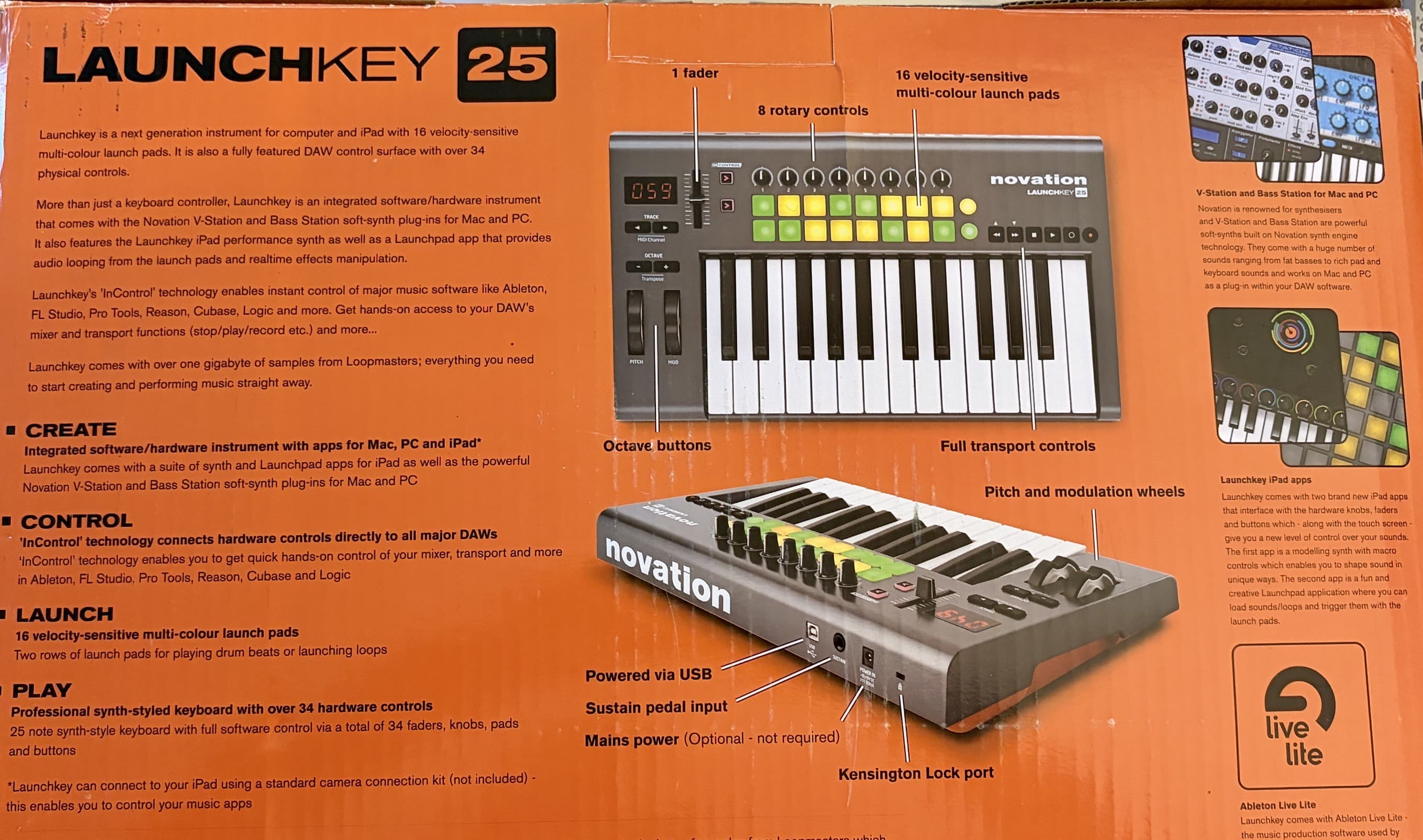 Vends Clavier Launchkey 25