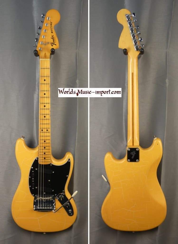 FENDER Mustang MG' White 1977 USA import
