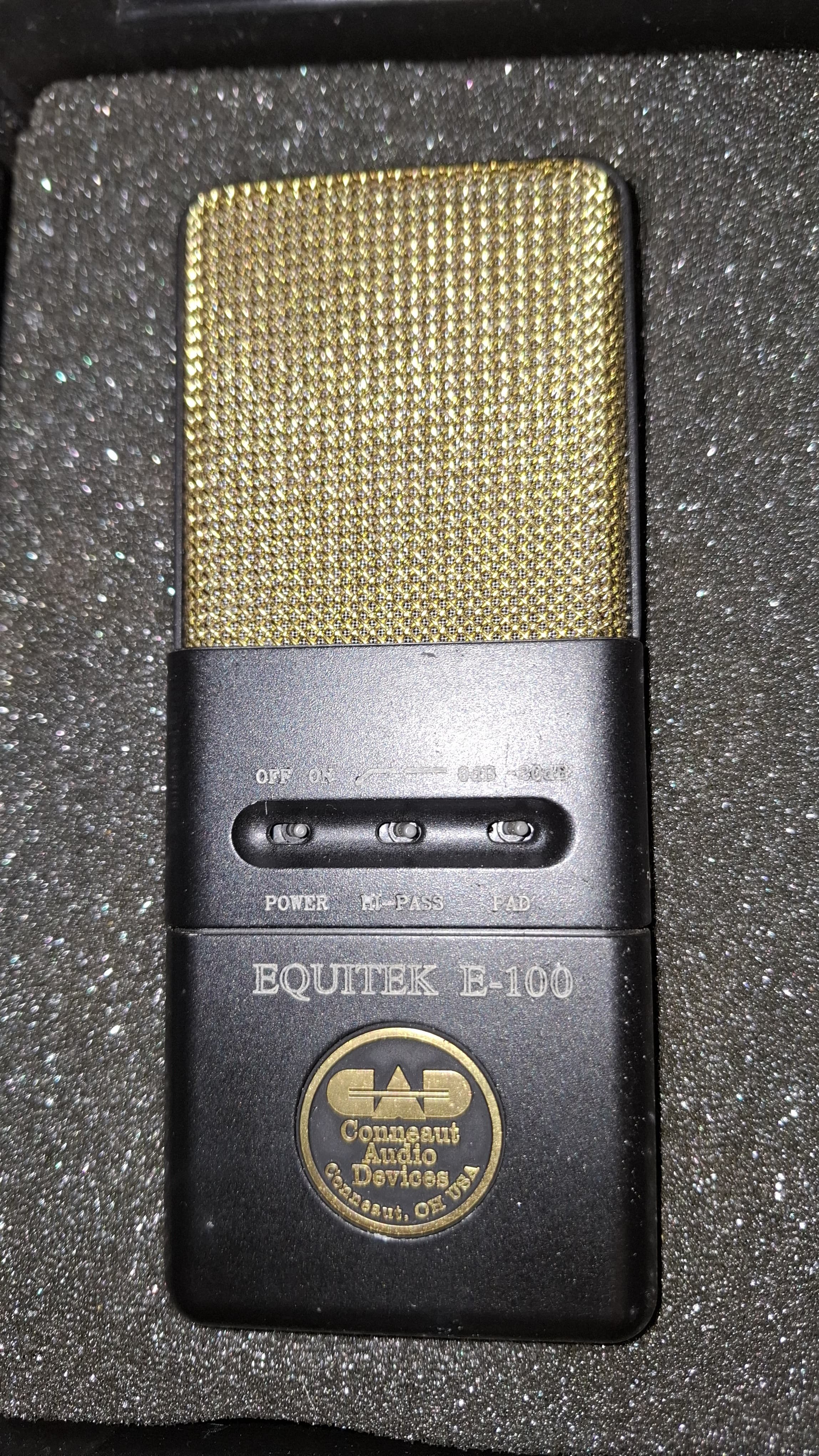 Vends CAD Equitek E100 micro statique large membrane