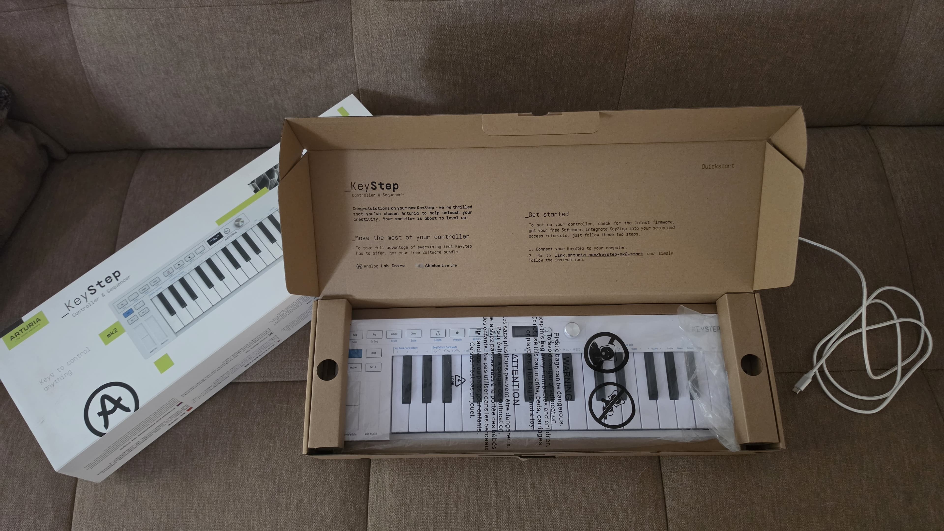 Vends arturia keystep mk2