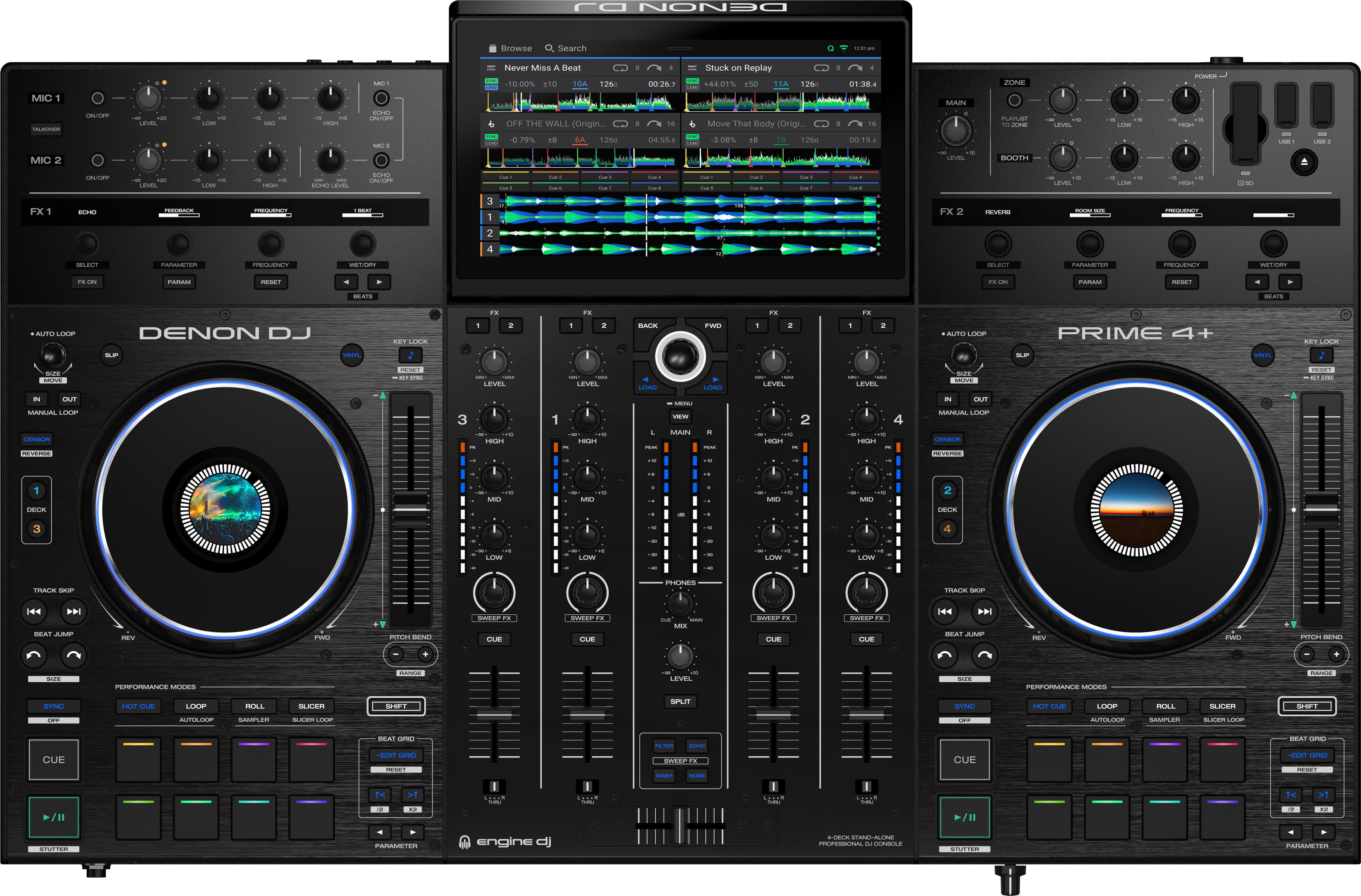 Vente de console DENON DJ Prime 4+