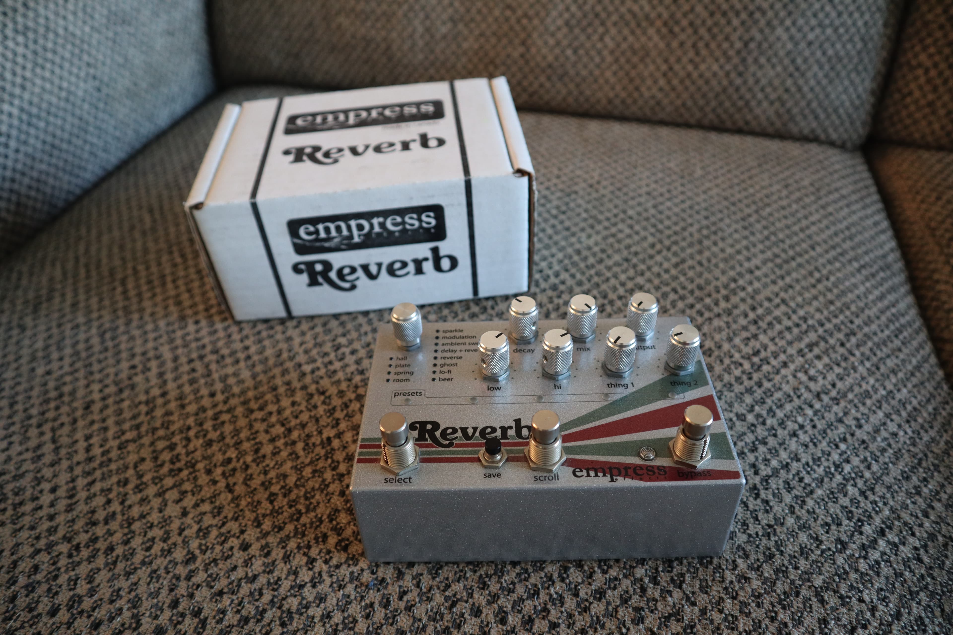 Vends Empress Reverb