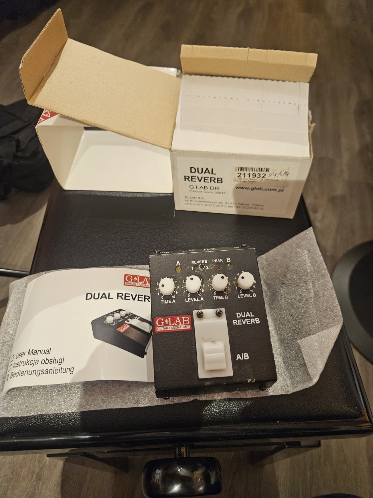G lab dual reverb