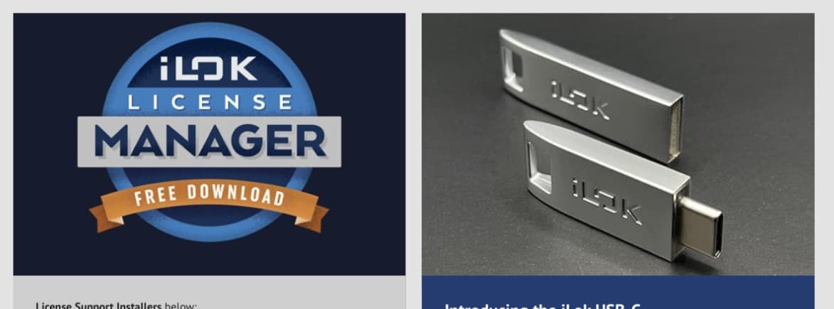 Clé ? iLok 3 - avec près de 8 000 € de plugins