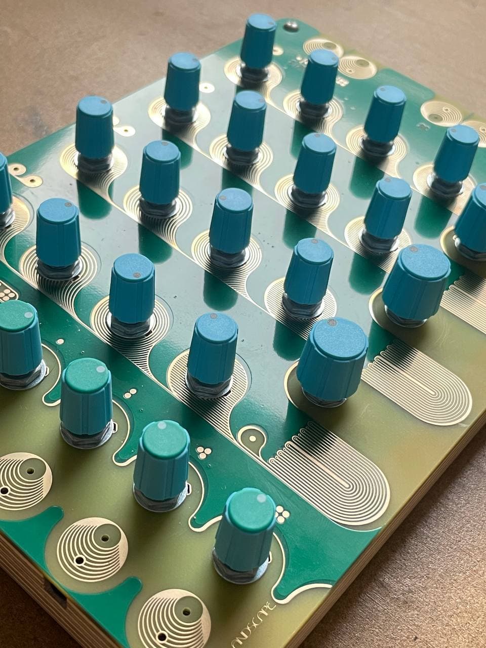 Landscape MOON passive analog drum machine