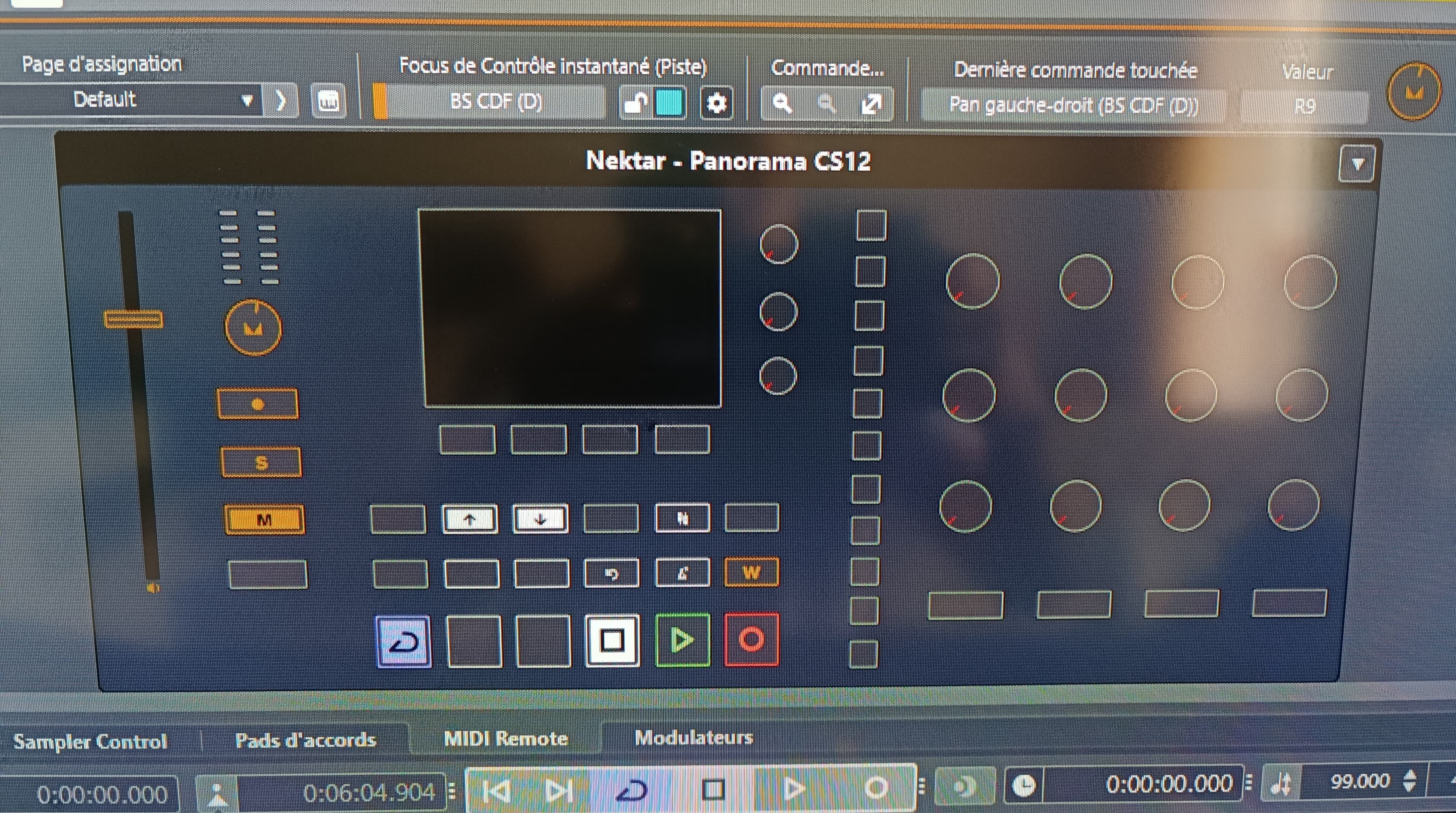 Vends NEKTAR PANORAMA CS 12
