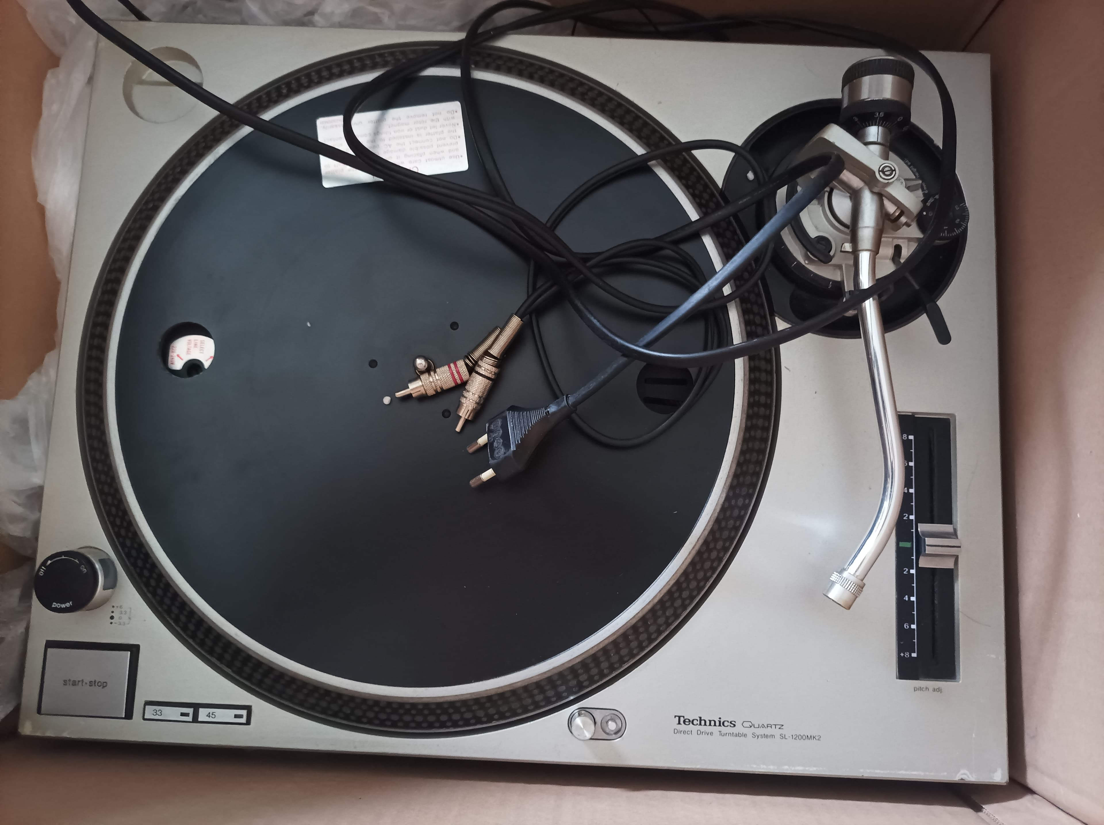 Platine vinyls tecknics