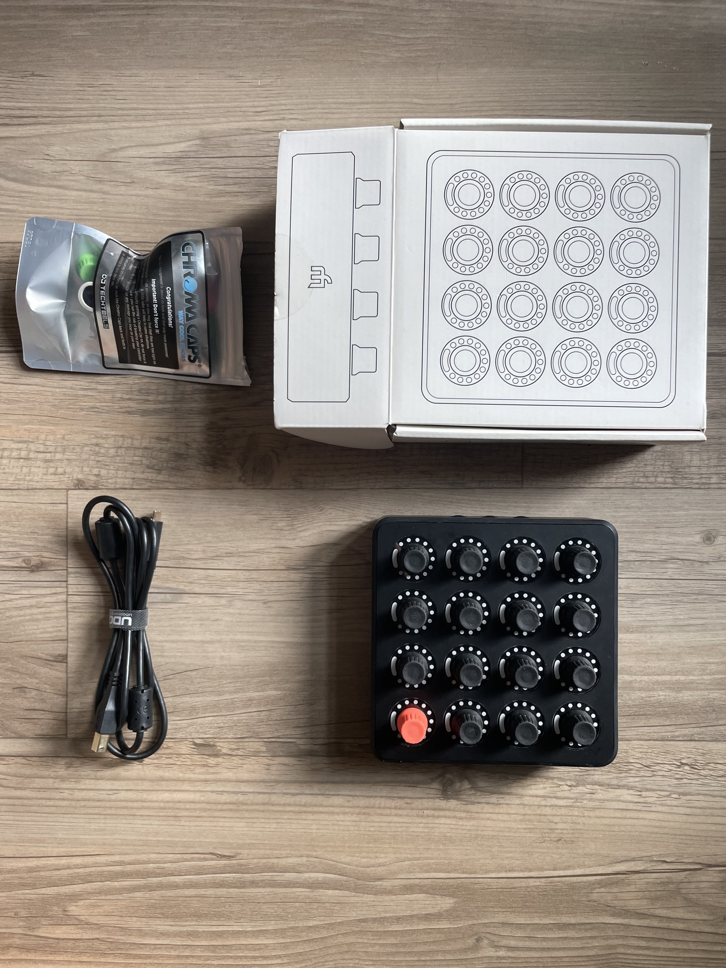Du techtools midi fighter + bouton + câble udg