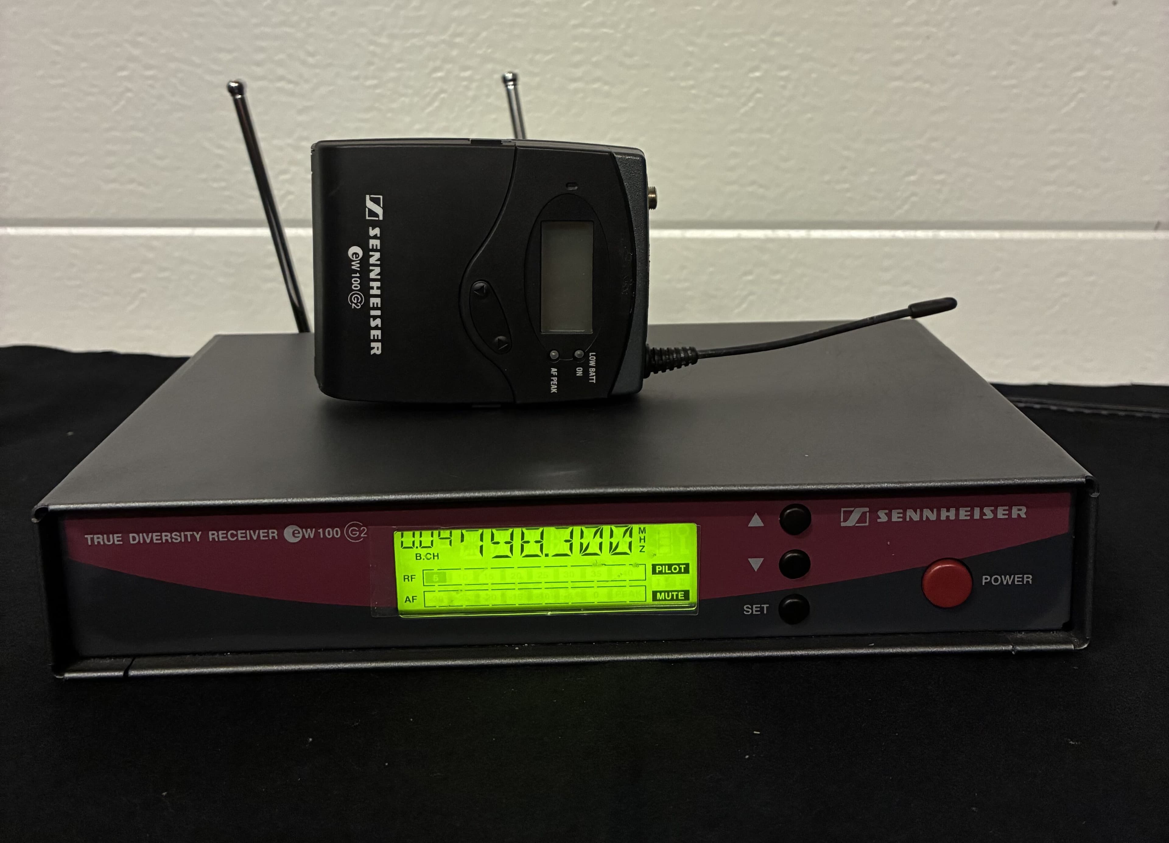 Micro HF Sennheiser EW100 G2 + Pocket SK 100