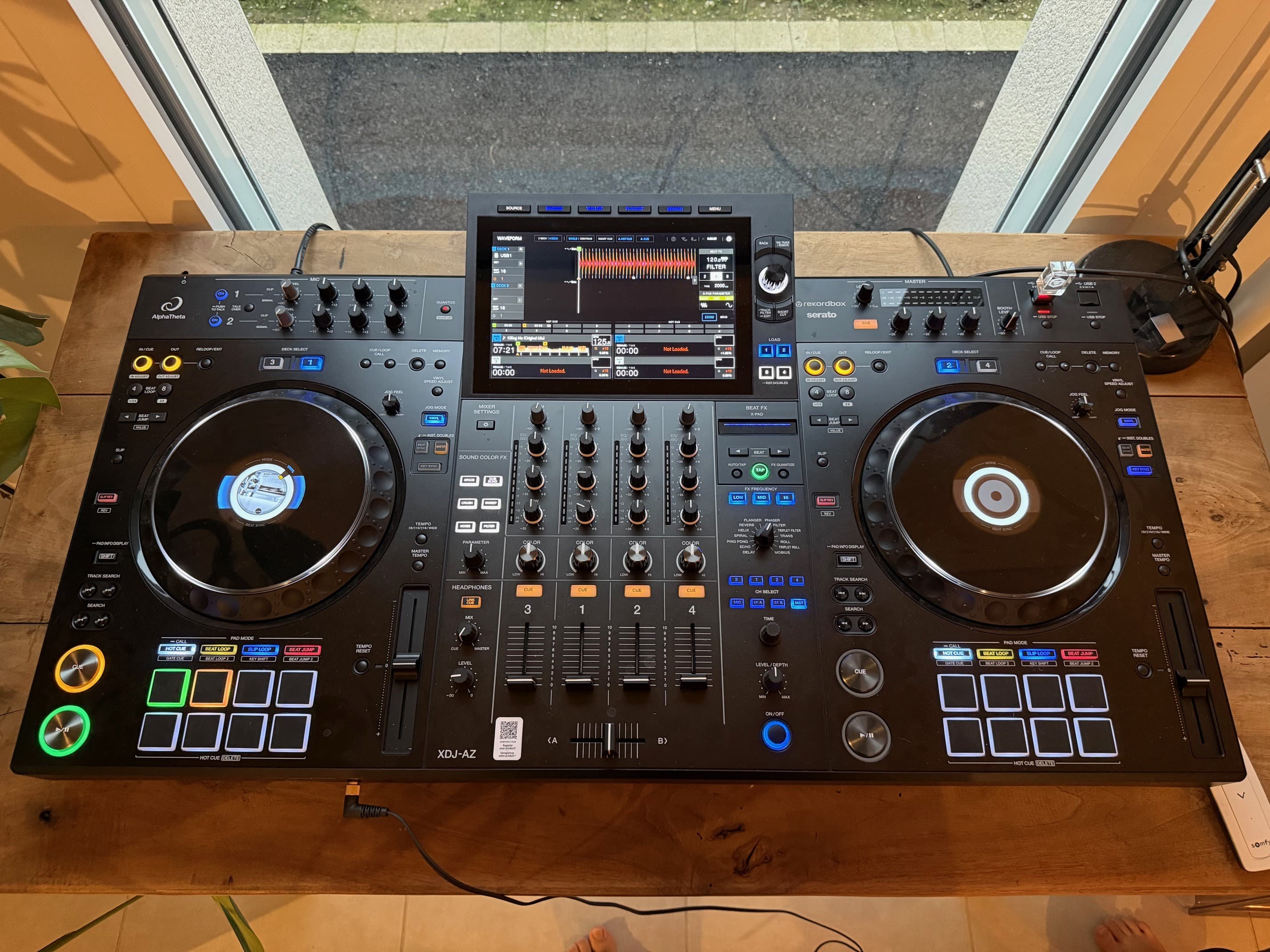 Vends AlphaTheta XDJ-AZ + Decksaver + Livraison offerte