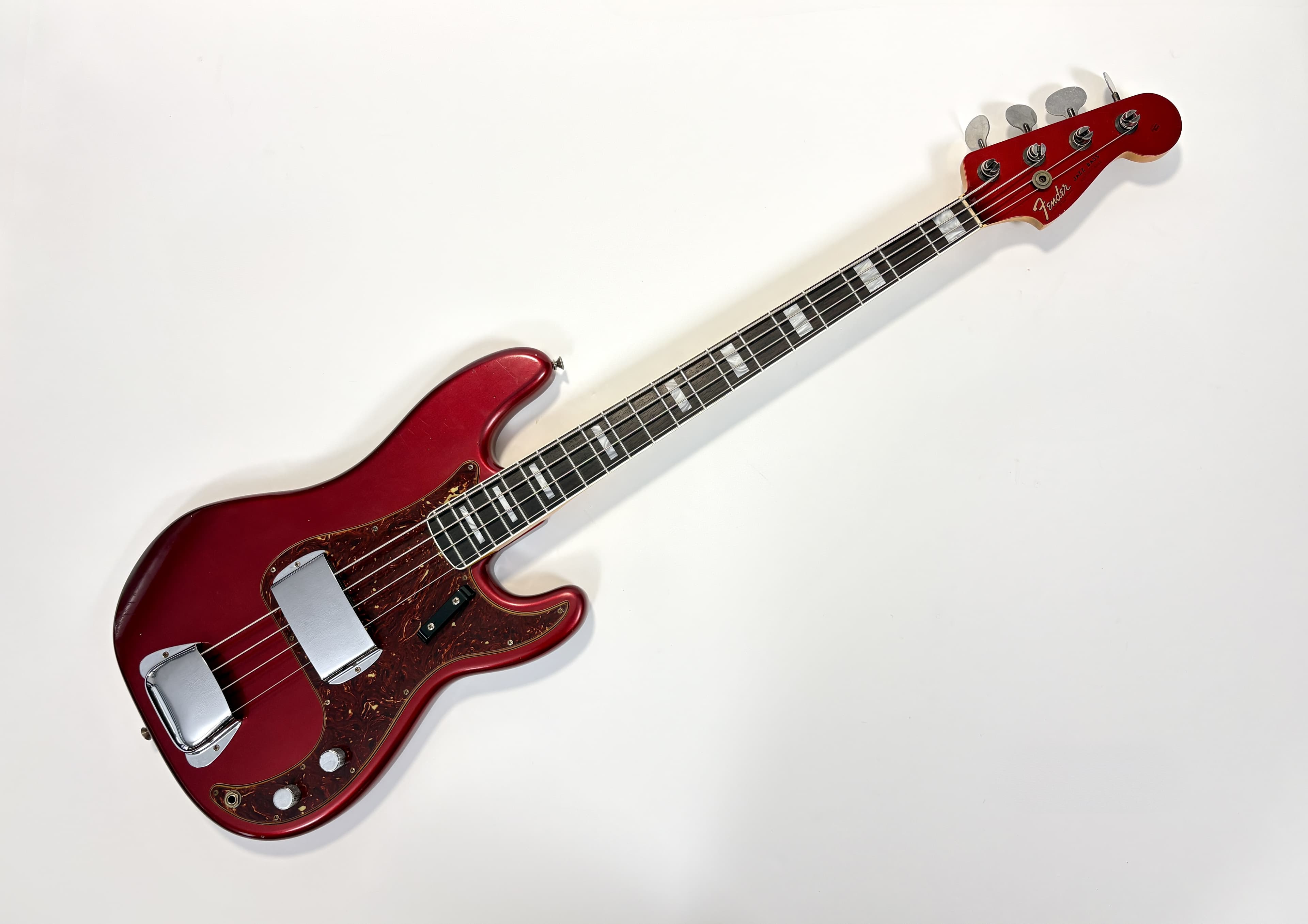Fender Precision Jazz Bass 2022 Custom Shop Journeyman Candy Apple Red