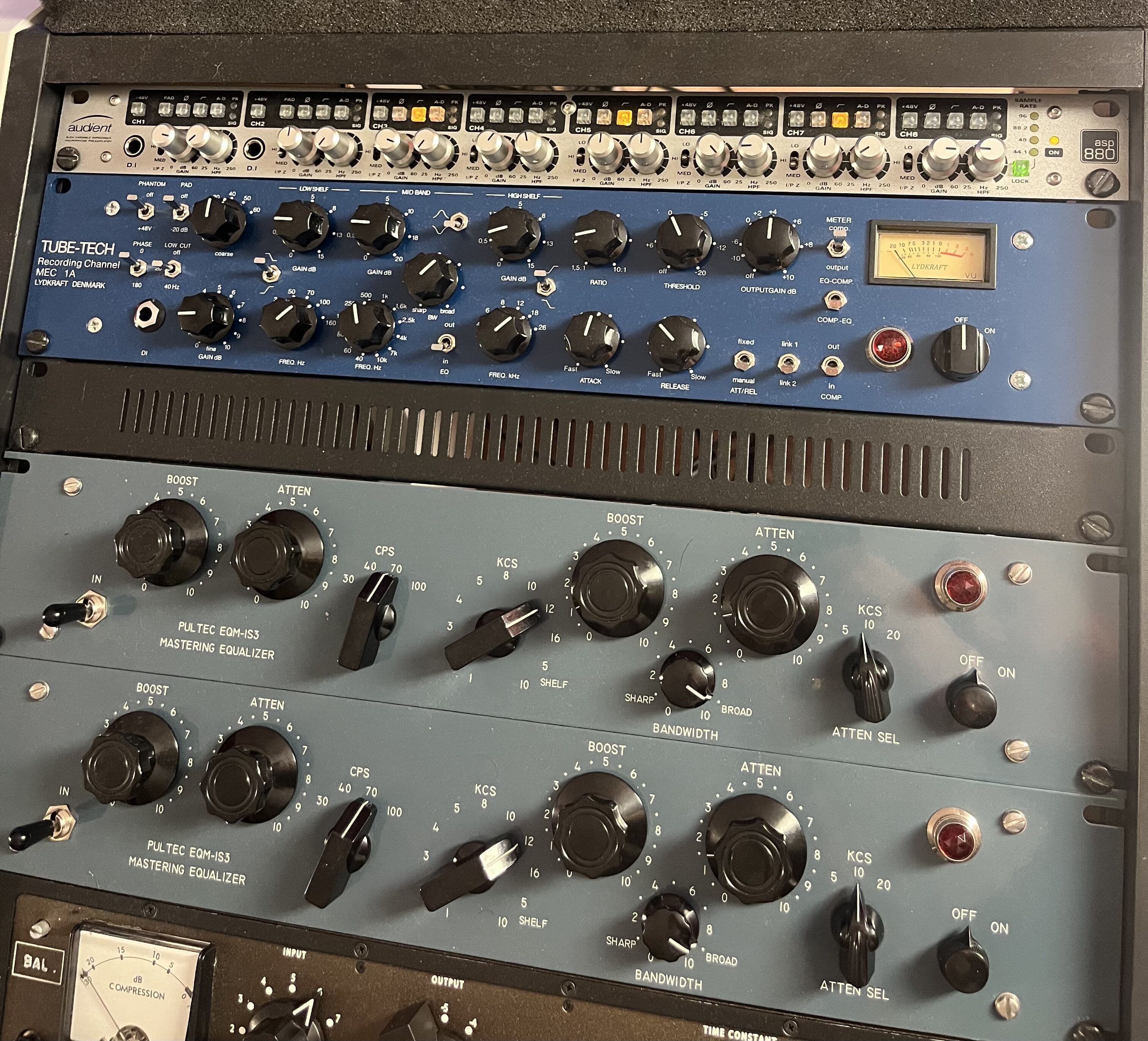 Vends paire de Pultec EQM-1S3 Program Equalizer - Mastering apairée