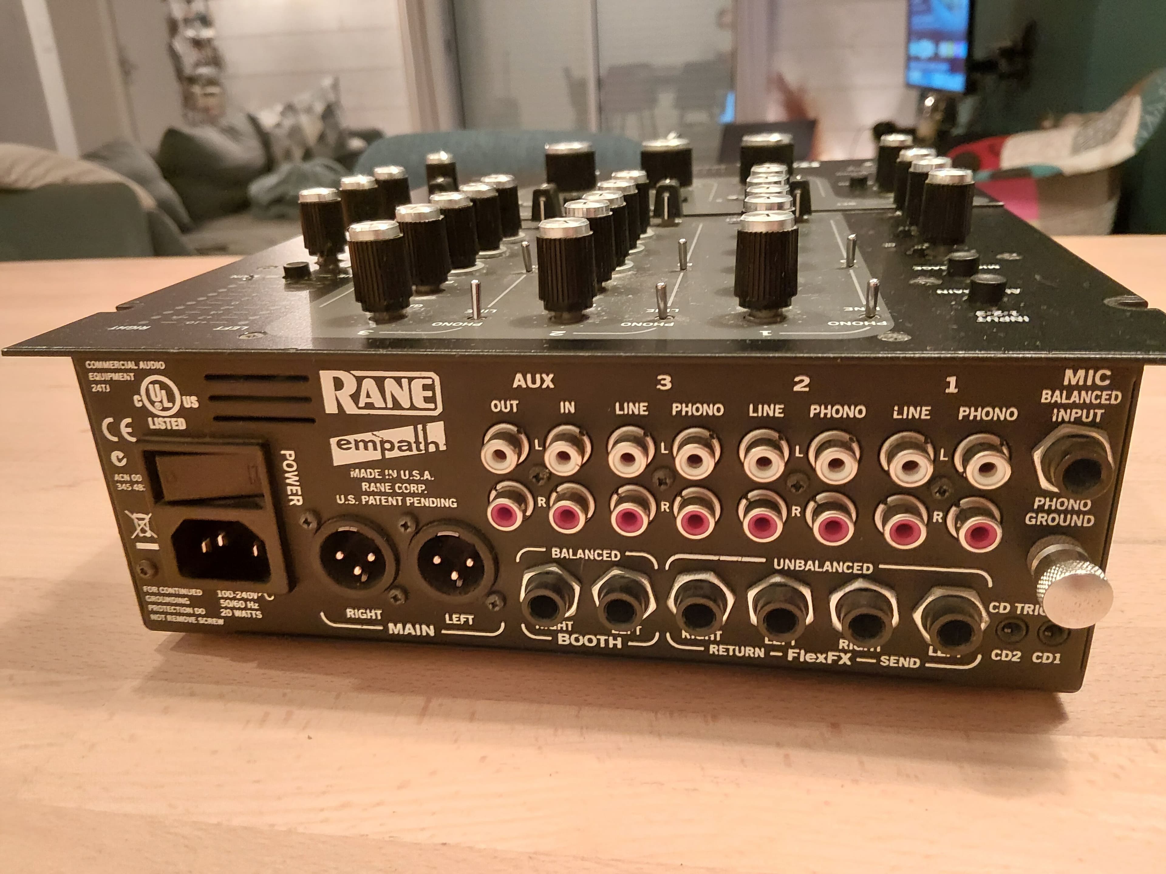 Rane empath rotary