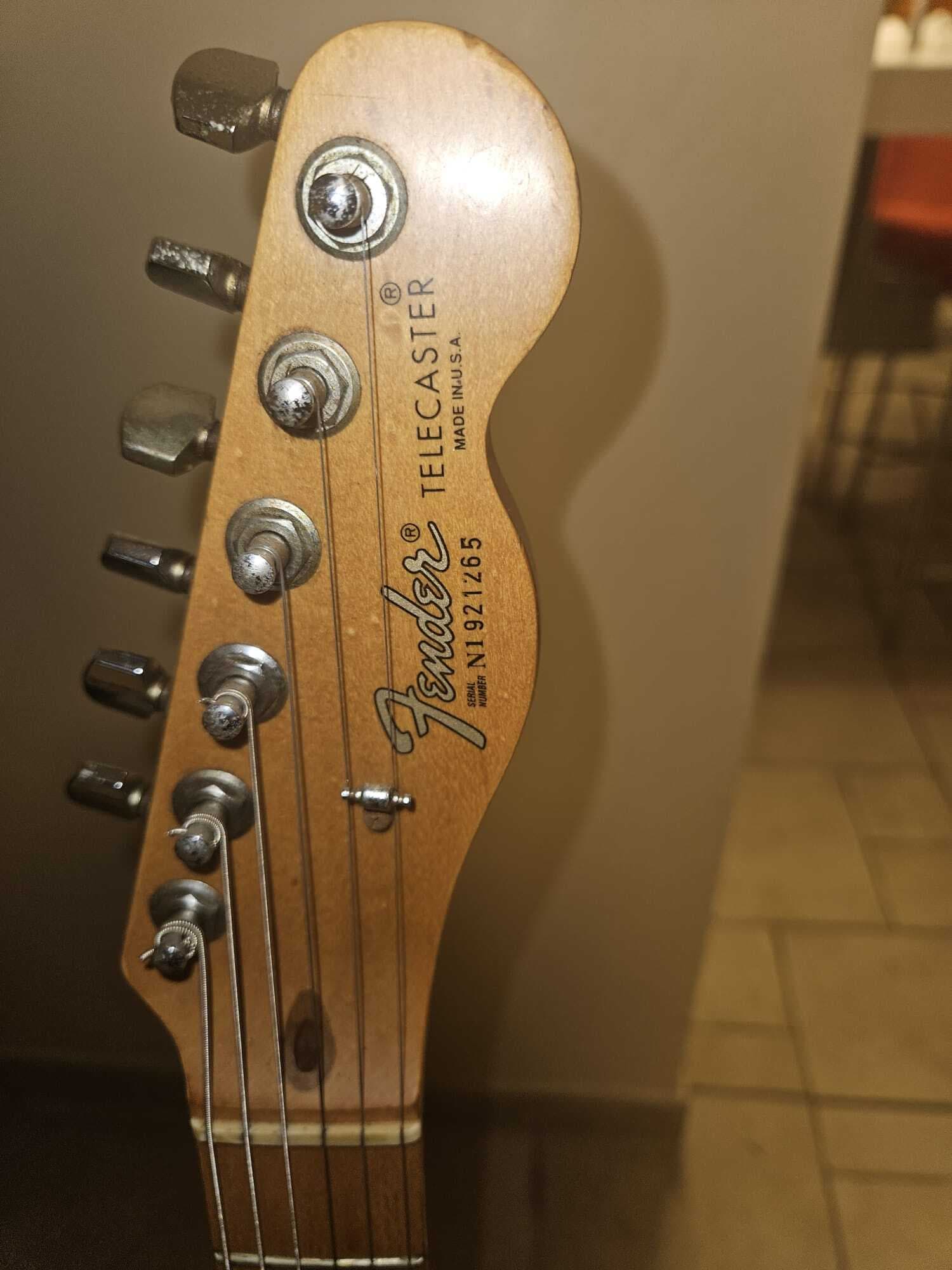 vends Telecaster US Sunburst de 1989