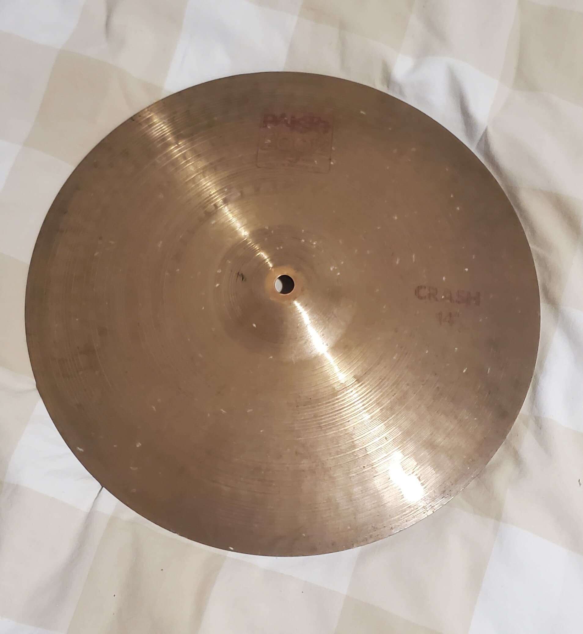 CYMBALE CRASH 14'' PAISTE 2002