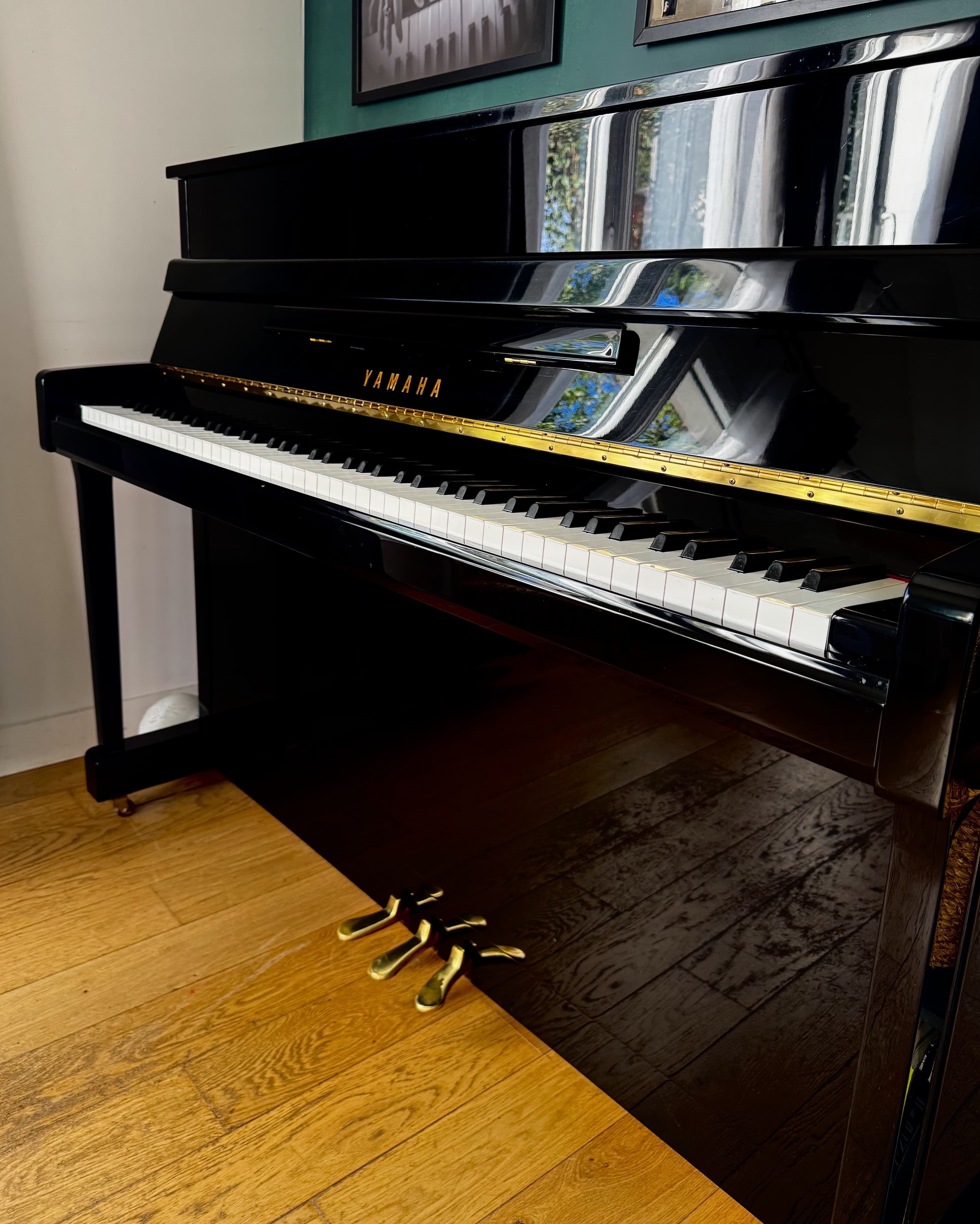 Yamaha B2 PE – Piano droit noir laqué – 2012