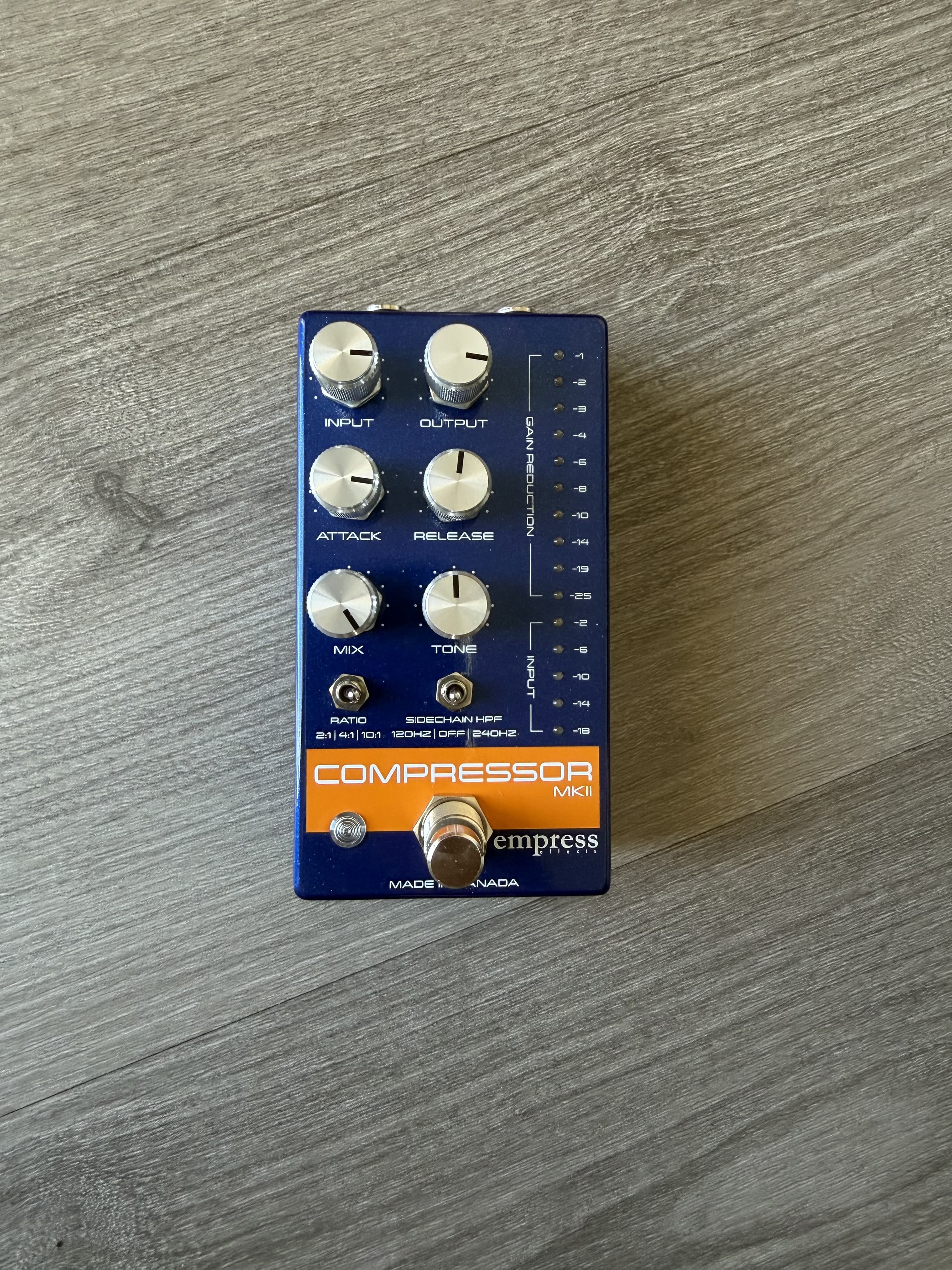 Empress Effects Compressor MKII Blue