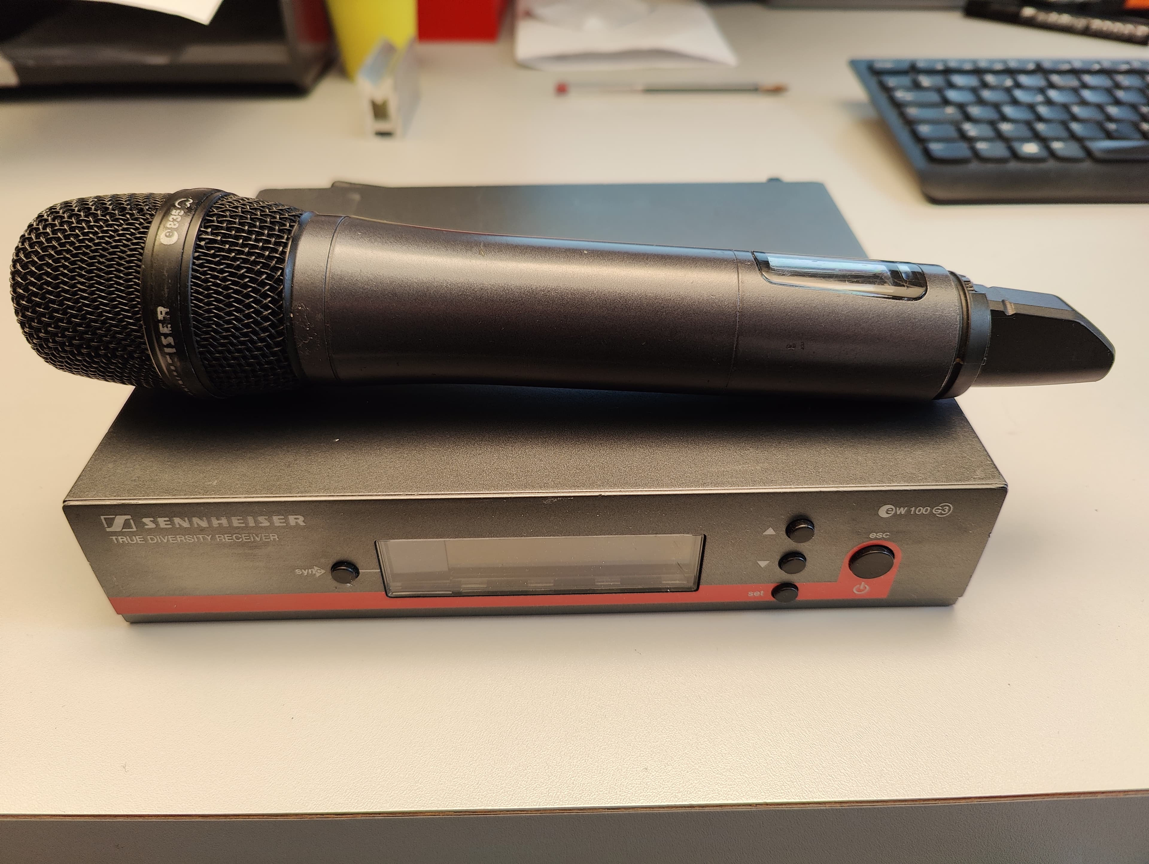 micro MAIN sans fil SENNHEISER original EW135G3 PLAN C
