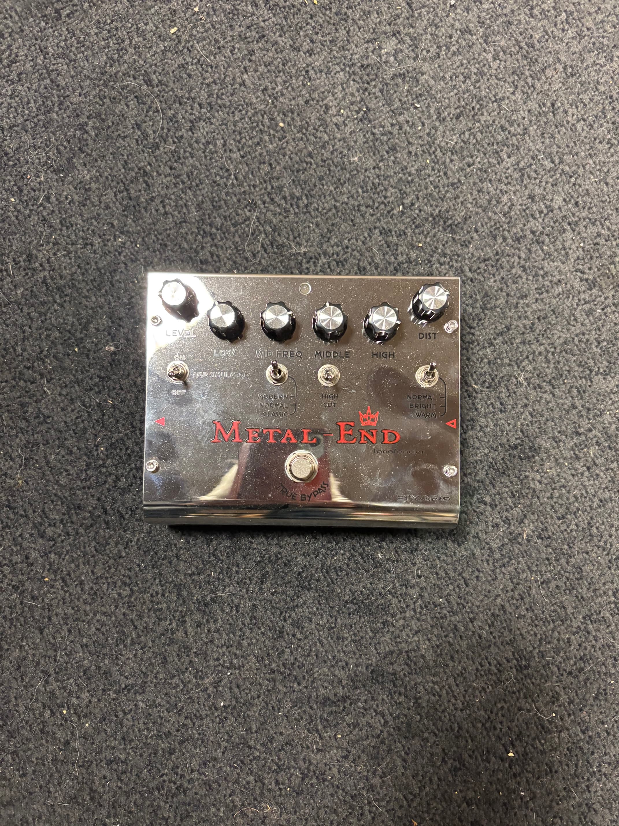 Biyang metal end