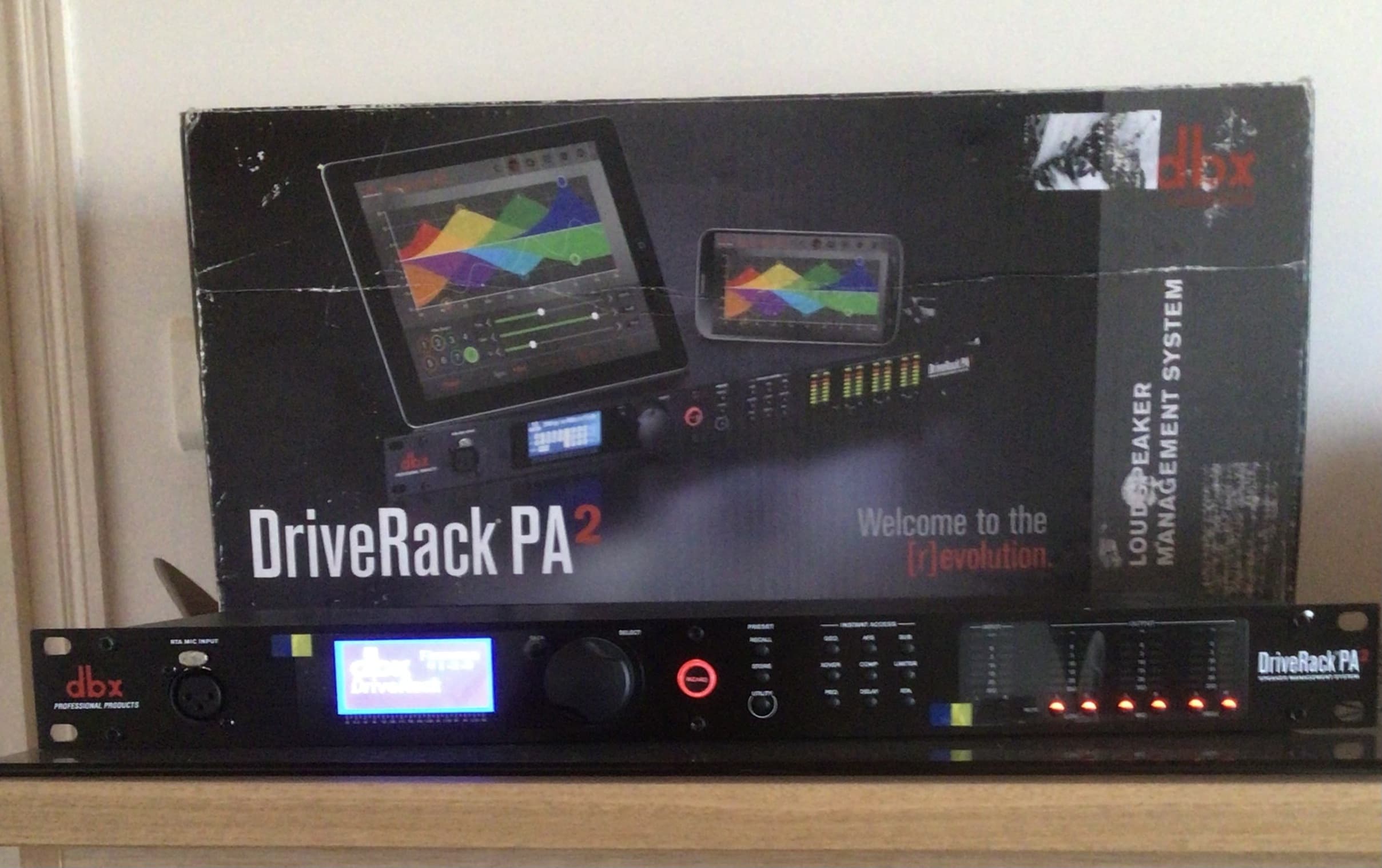 DBX driverack PA2