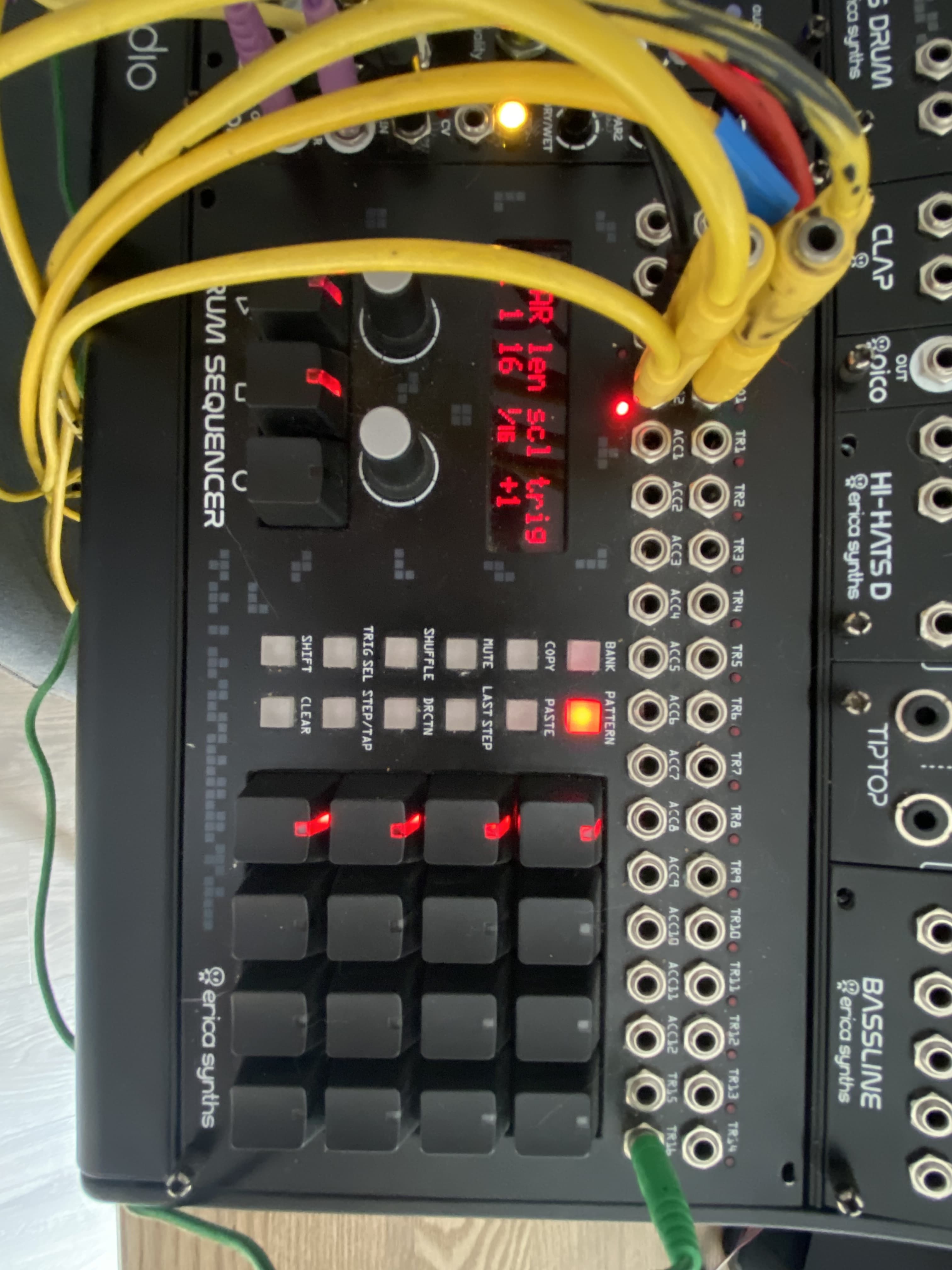 Erica synths drum sequencer