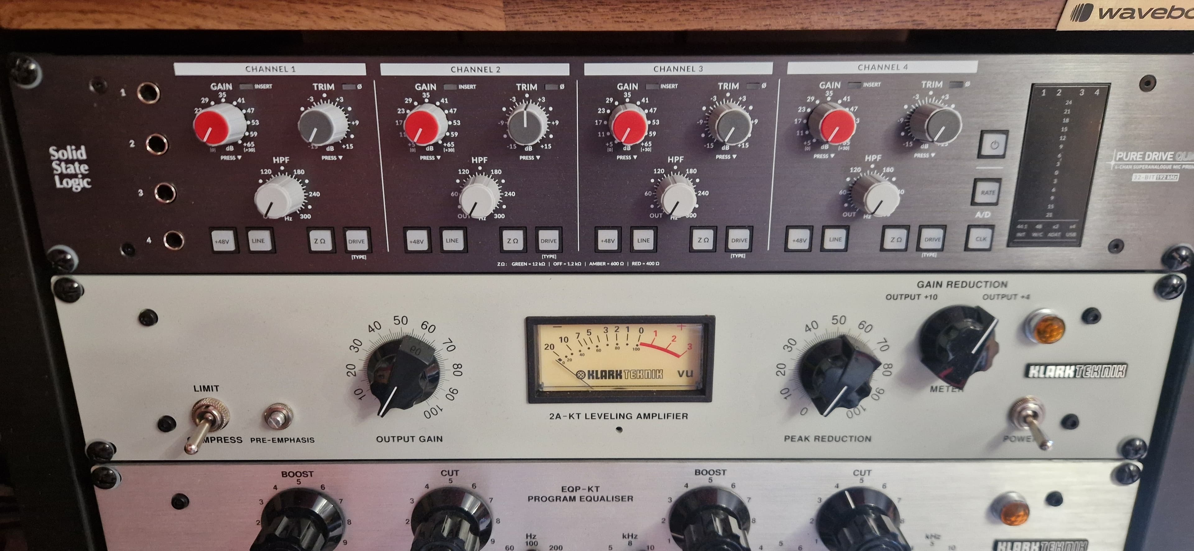 SSL Pure Drive Quad