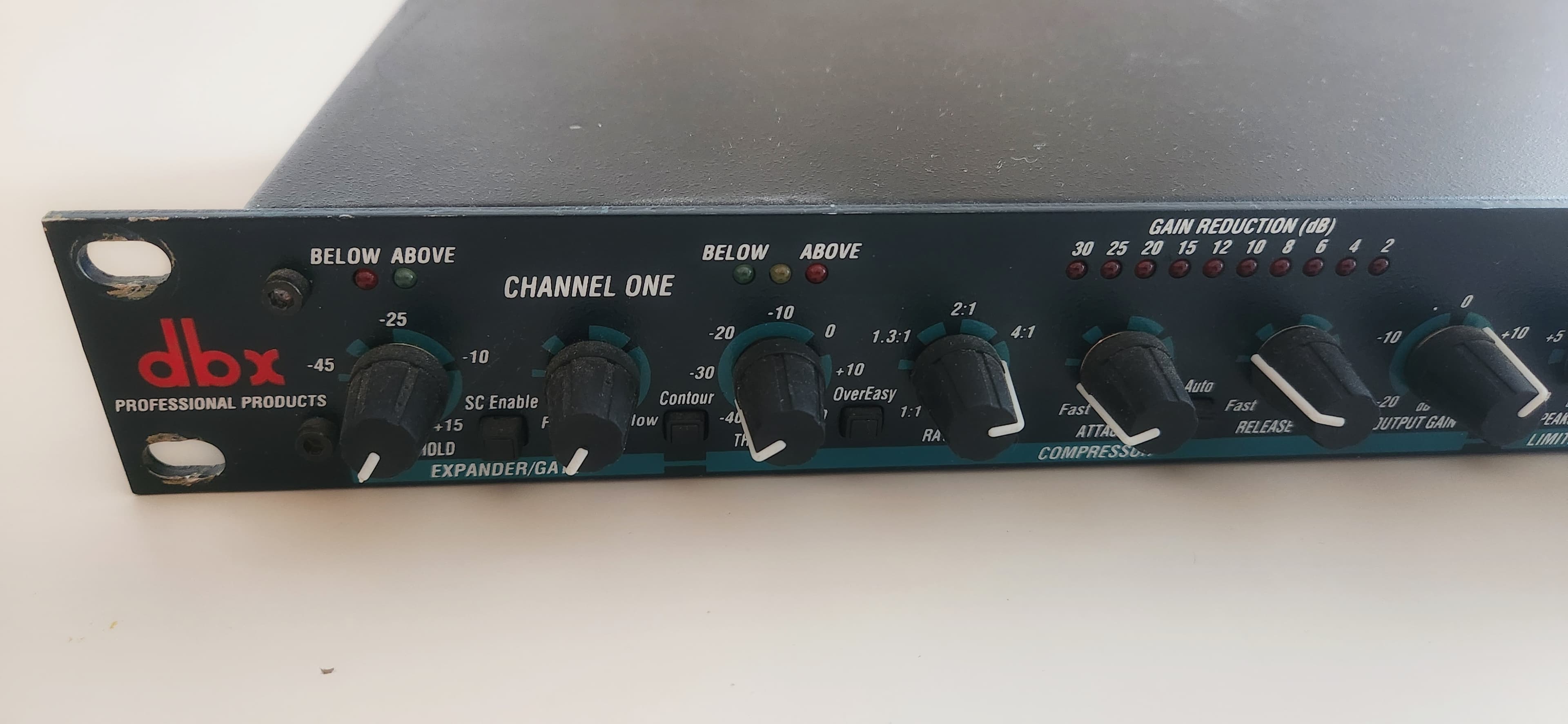 DBX 166XL compresseur limiter gate, très bon état