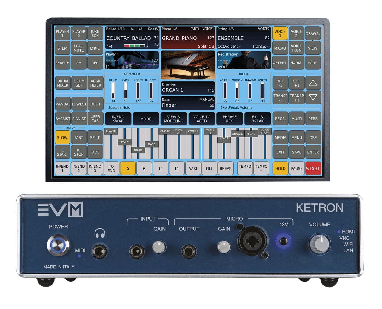 Ketron EVM Bundle complet