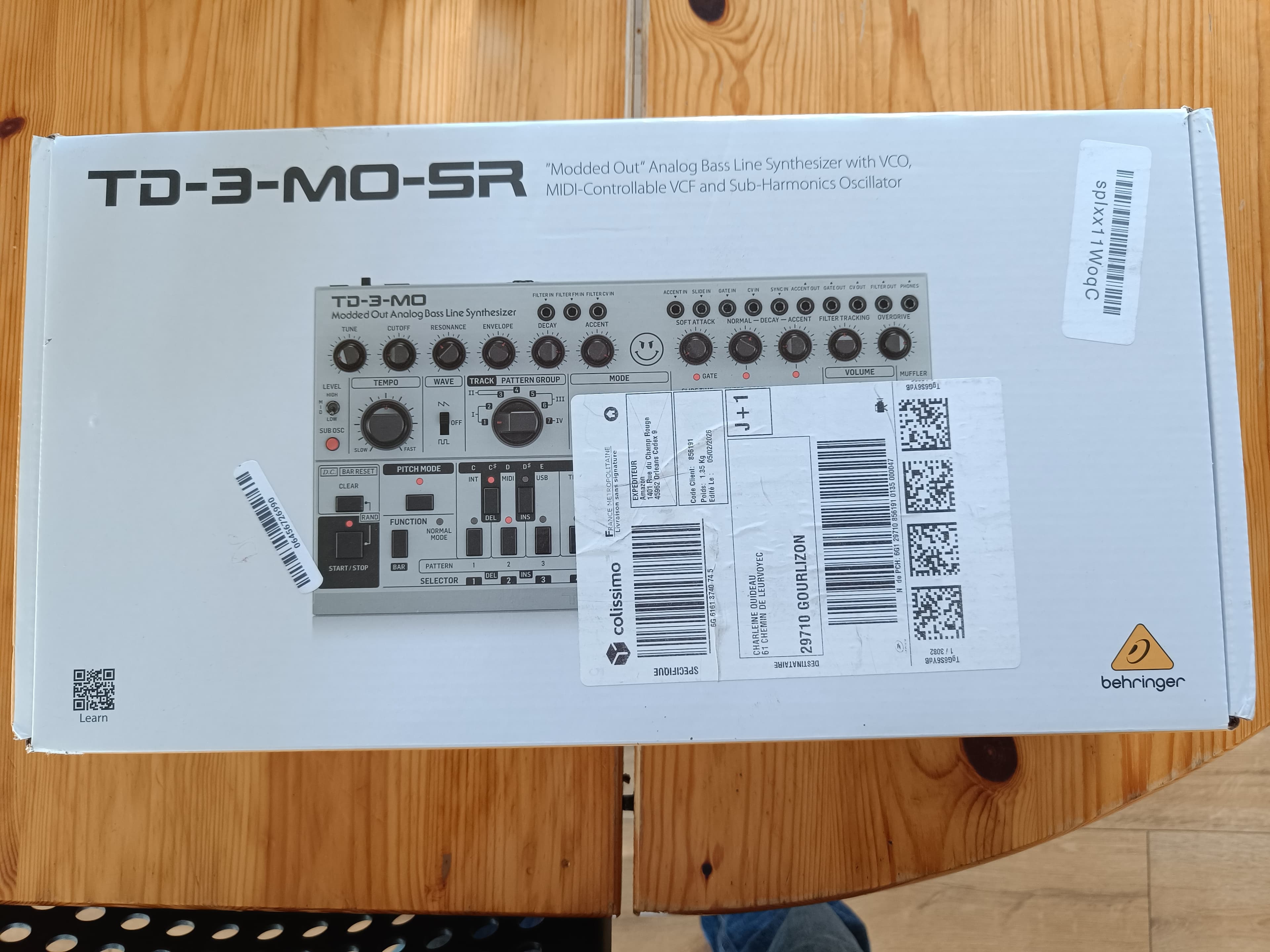 Vends berhinger td3mo