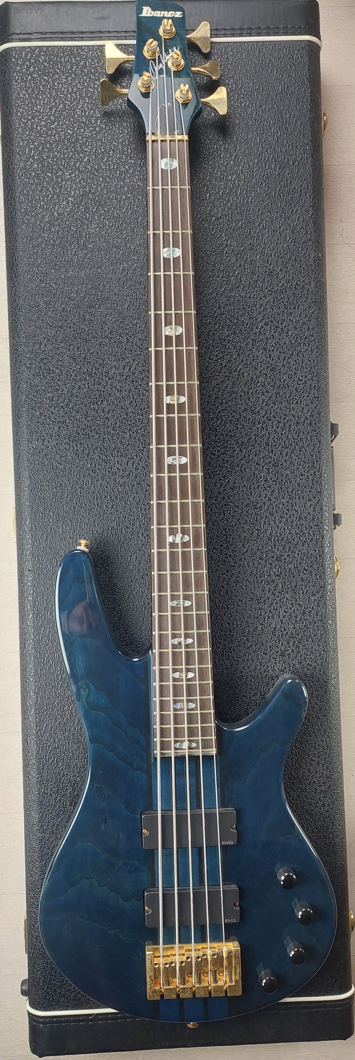 Ibanez DWB35 Doug Wimbish signature (basse 5 cordes, manche traversant)