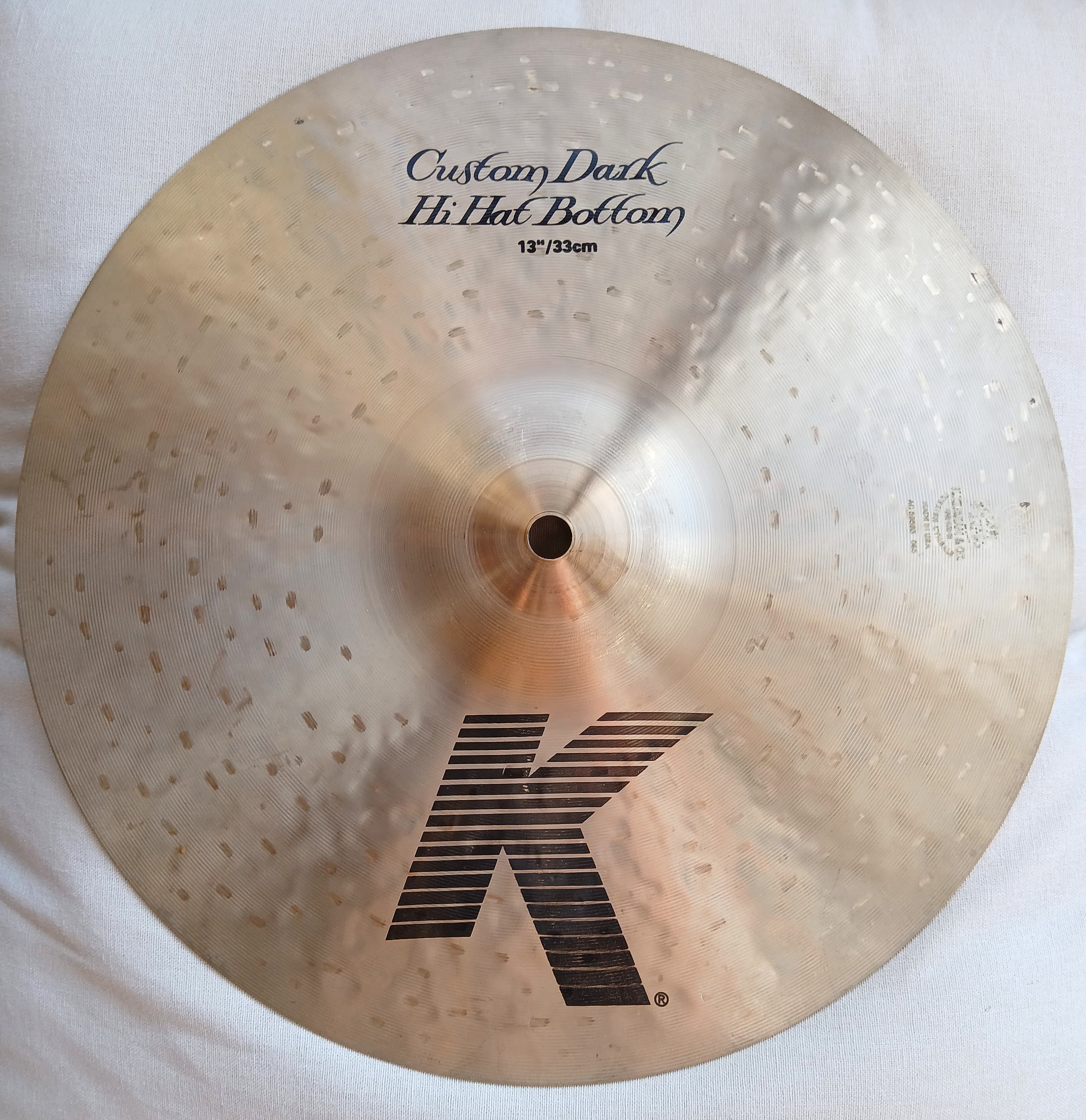 Zildjian K Custom Dark Hi Hat de 13" - RARE
