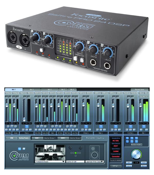 VDS Interface audio Focusrite Firewire Pro24 DSP