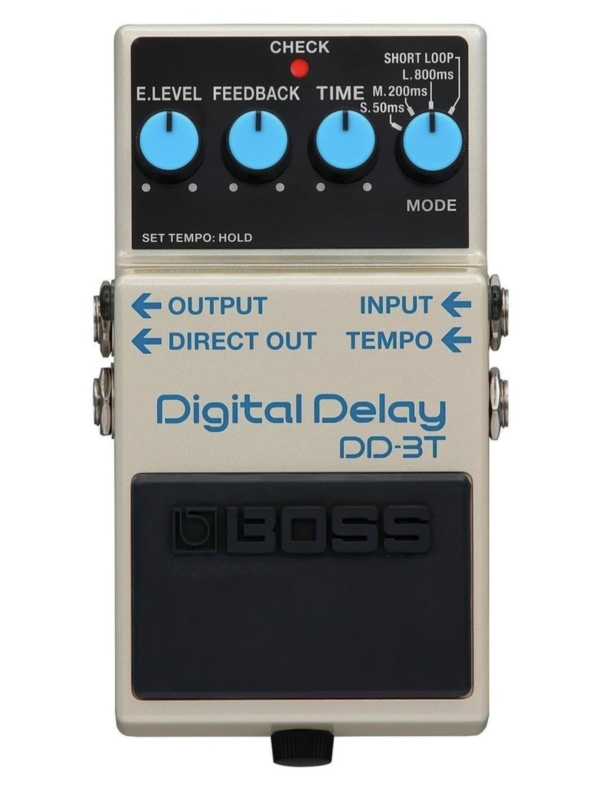 Pédale Boss DD-3T Digital Delay, tap tempo, très bon état