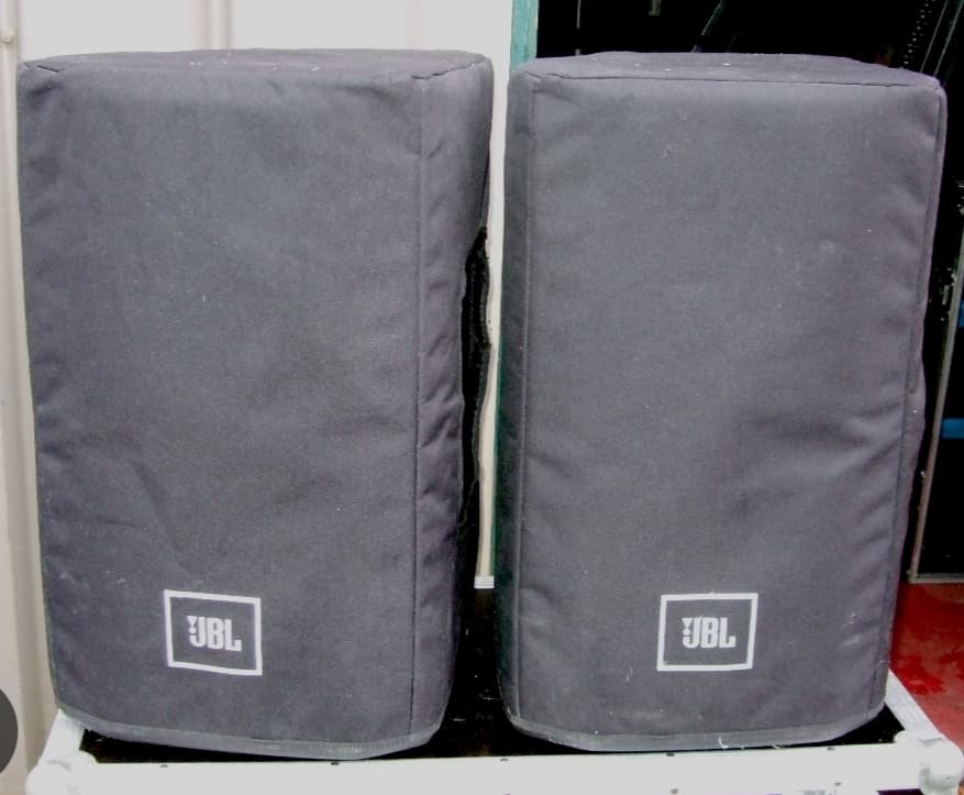 Paire de JBL PRX612M + Housses