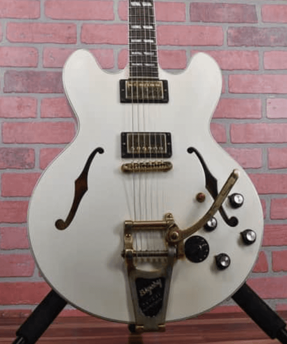 Gibson Custom Shop Limited Run ES-345 VOS 1959 Varitone Stereo Alpine White VOS HB048M 2010 w/OHSC