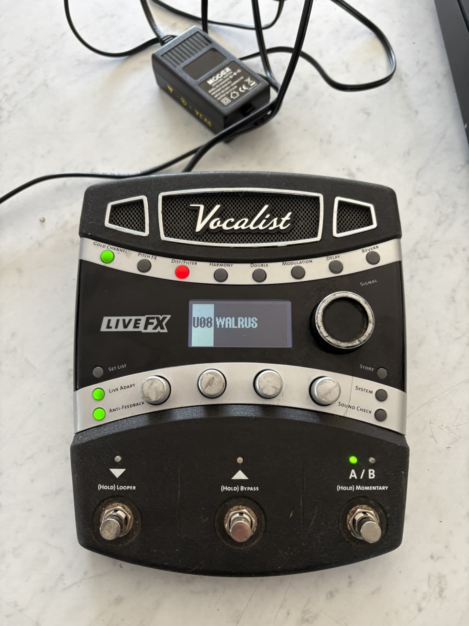 digitech vocalist live FX